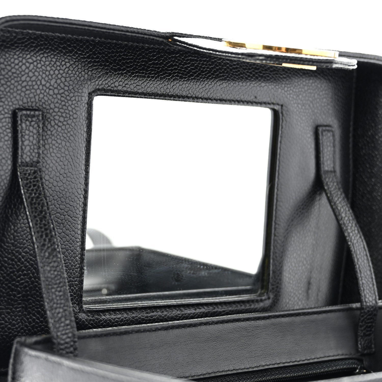 Caviar Vanity Train Case Black