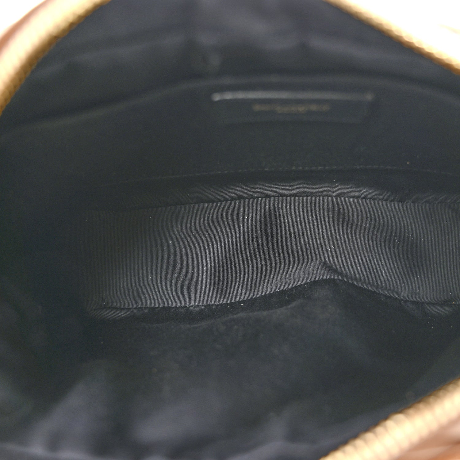 Suede Matelasse Monogram Lou Camera Bag Cinnamon