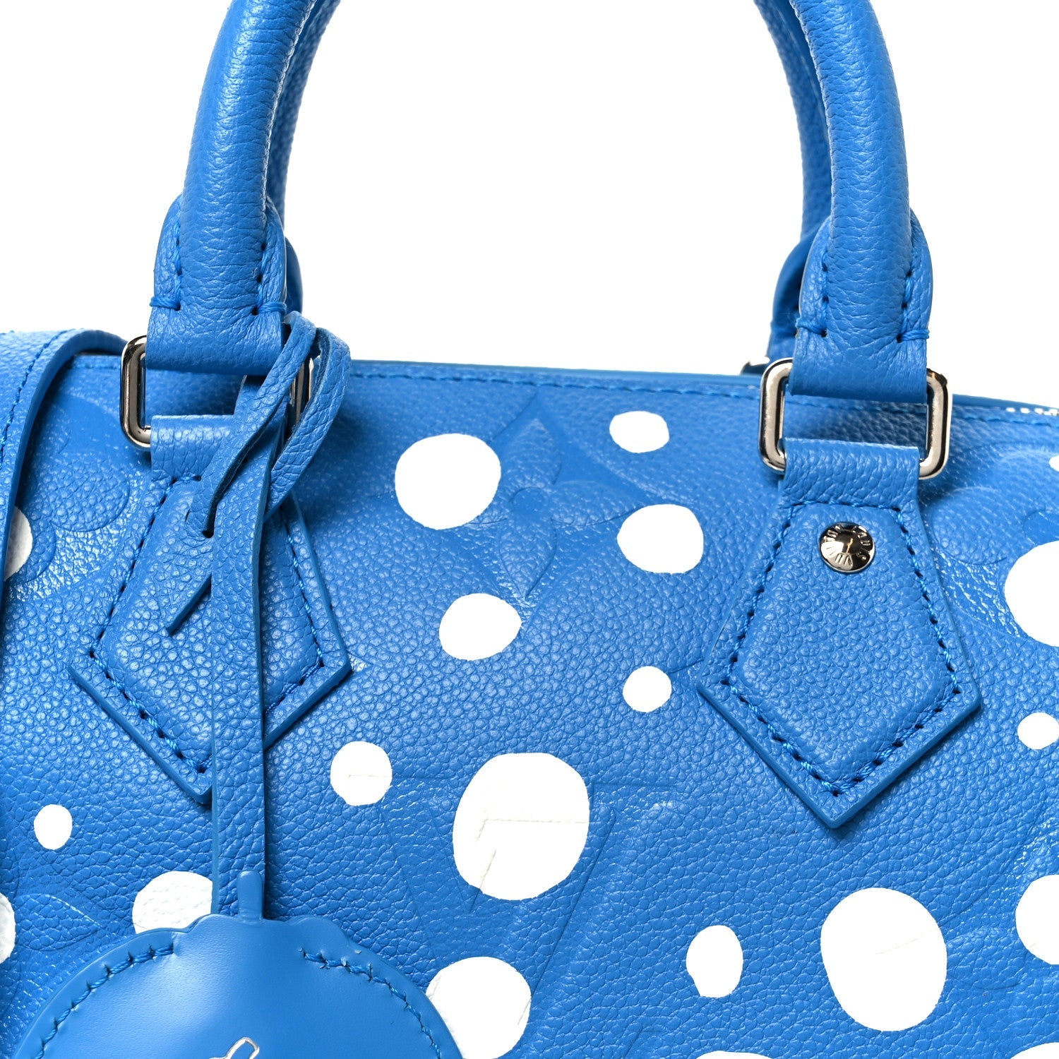 LV X YK Empreinte Speedy Bandouliere 20 Blue White