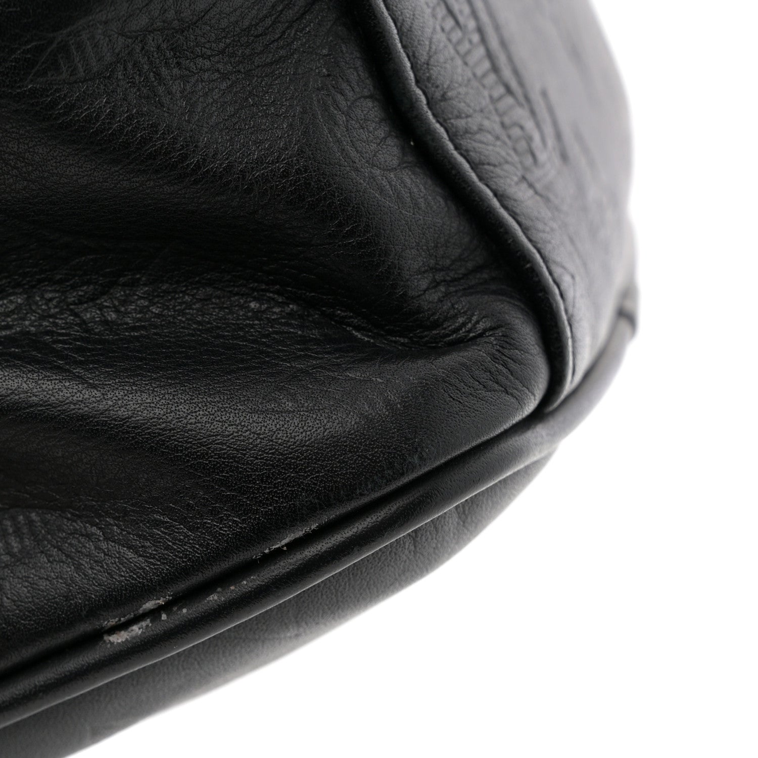 Calfskin Monogram Shadow Danube PM Black