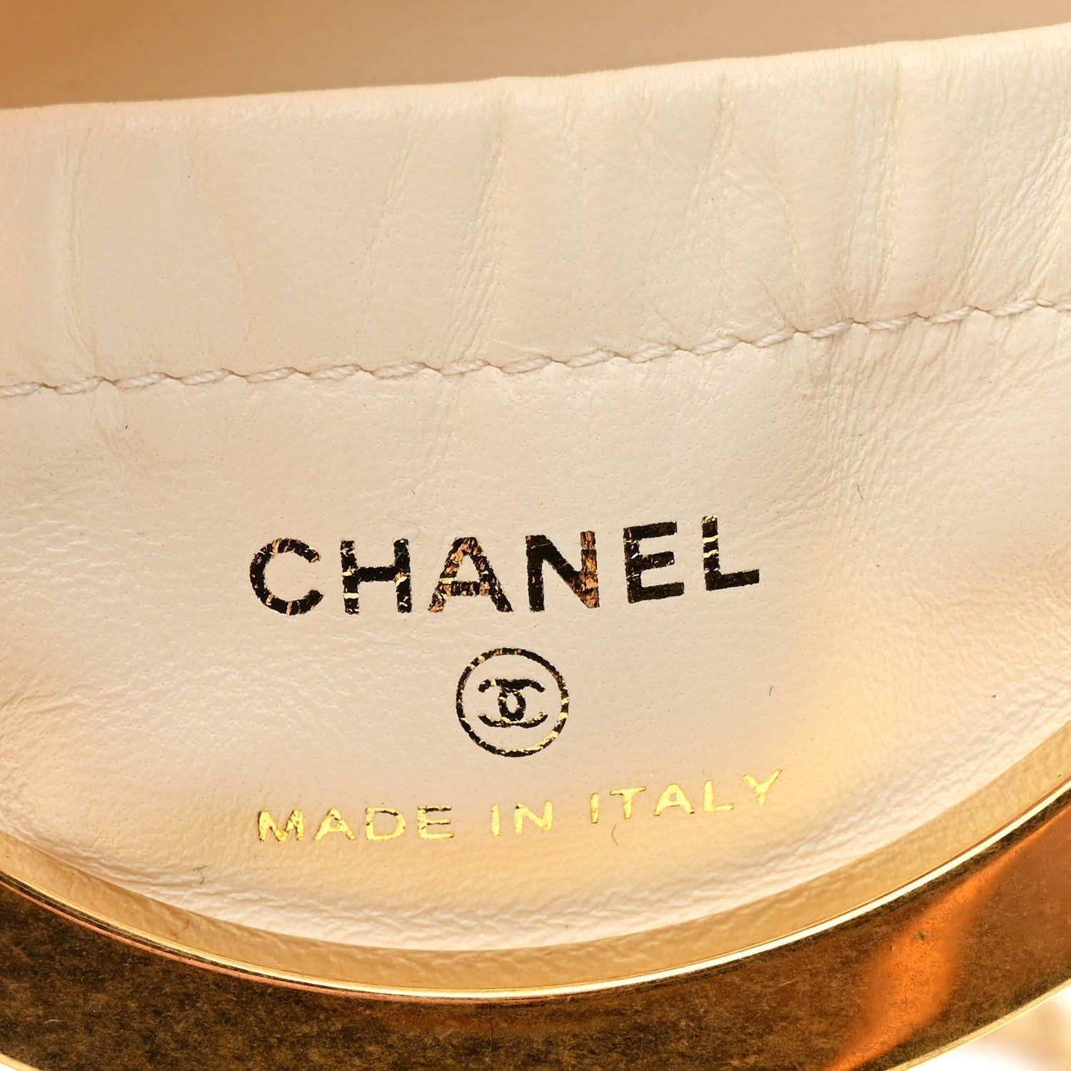 Lambskin Quilted Sphere Minaudiere Chain Clutch White