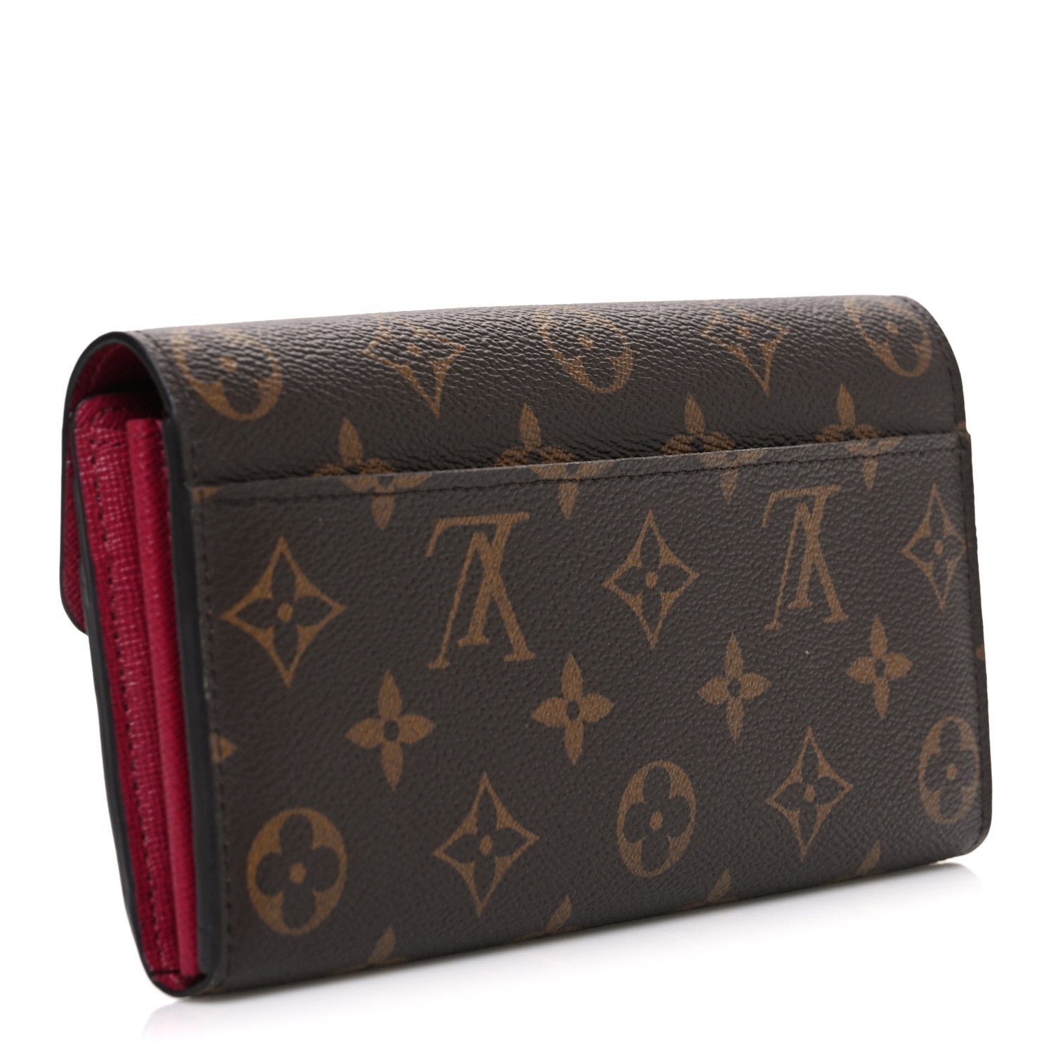 Monogram Sarah Wallet NM Fuchsia