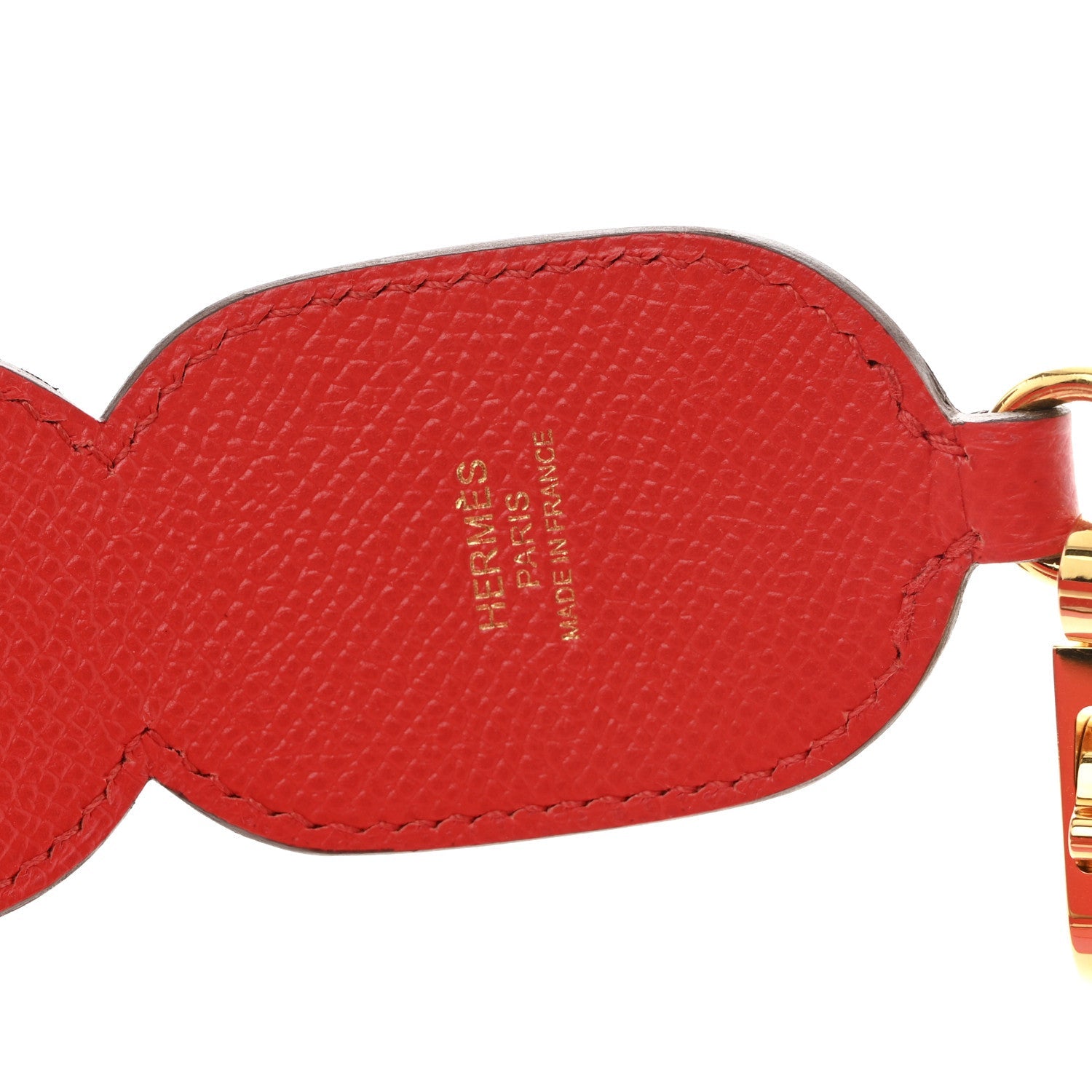 Epsom Petits Maillons Bag Strap Rouge De Coeur Rose Extreme