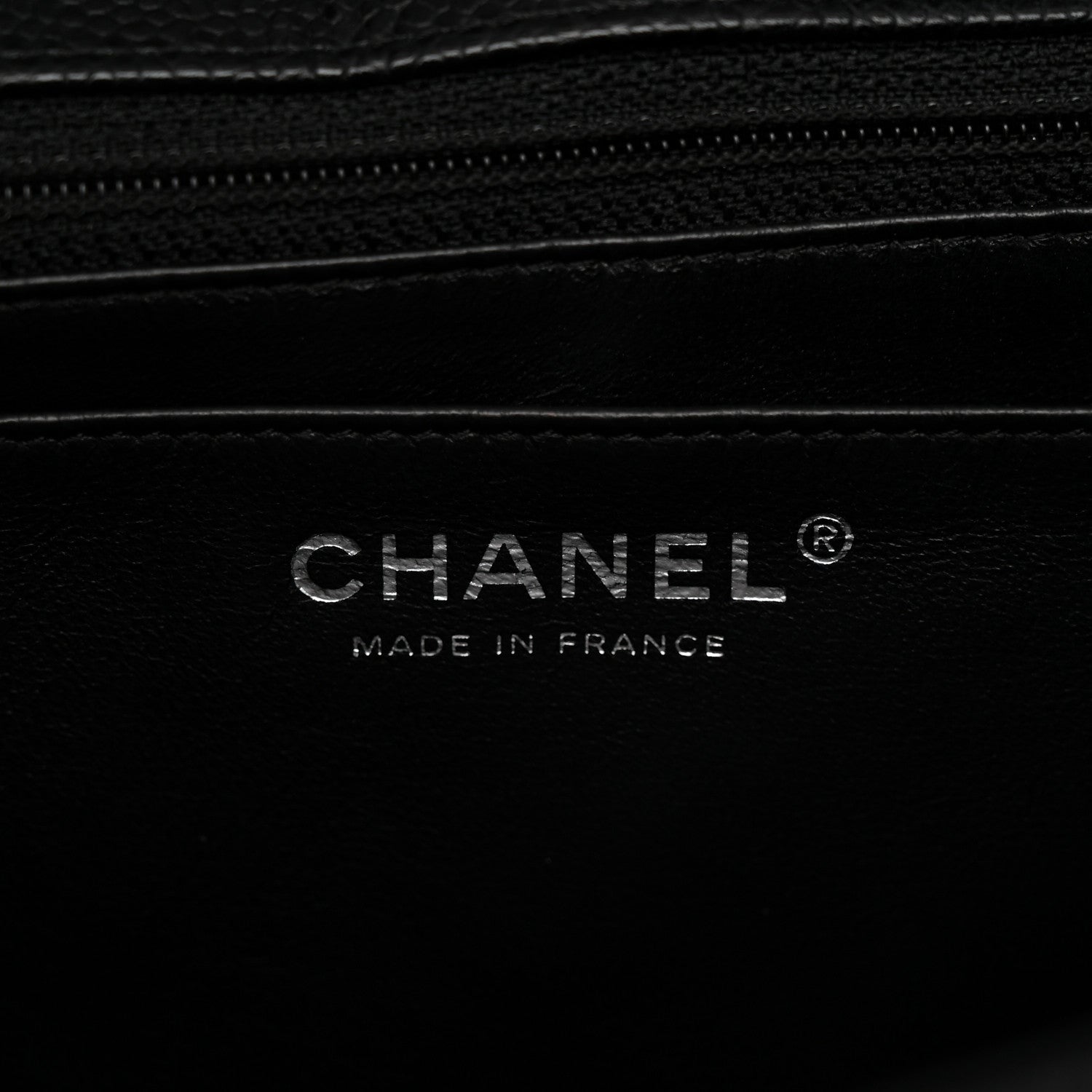 Caviar Quilted Jumbo Single Flap Black