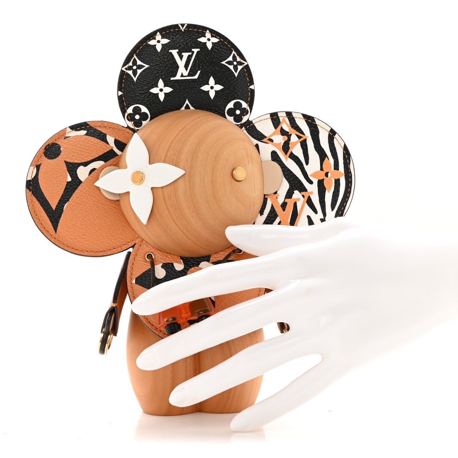 Wood Monogram Giant Jungle Vivienne Doll