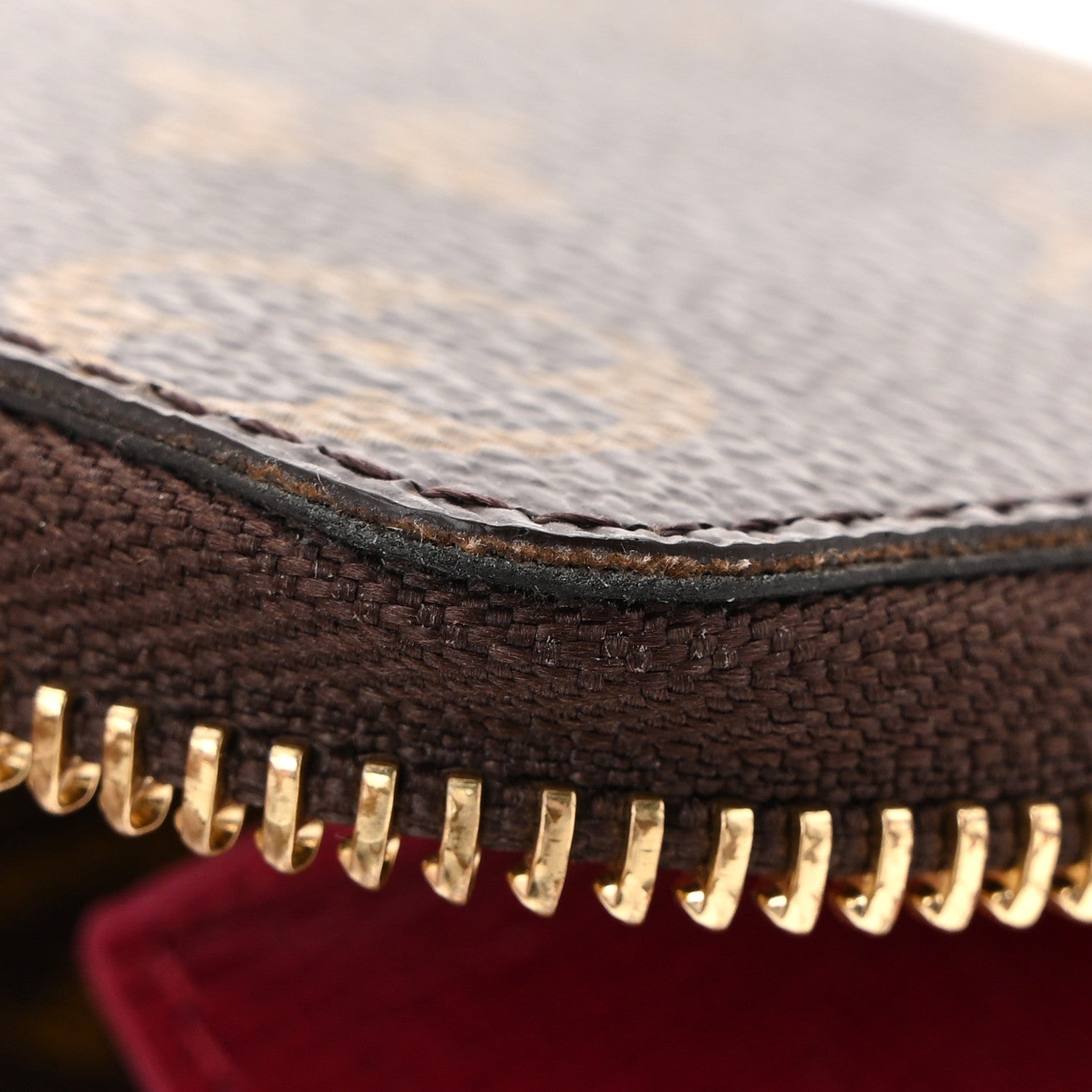 Monogram Clemence Wallet Fuchsia