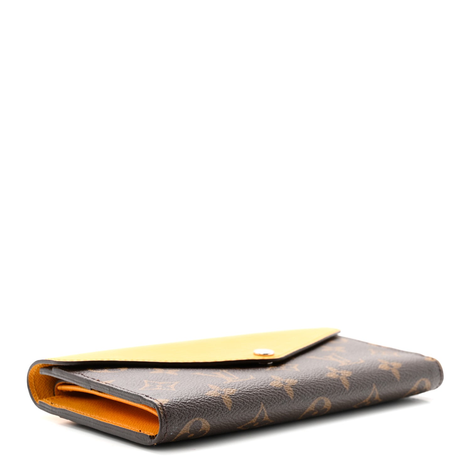 Monogram Epi Marie-Lou Long Wallet Citron
