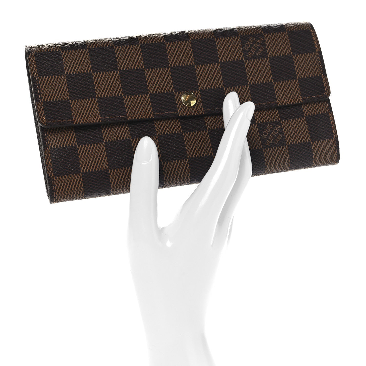 Damier Ebene Sarah Wallet
