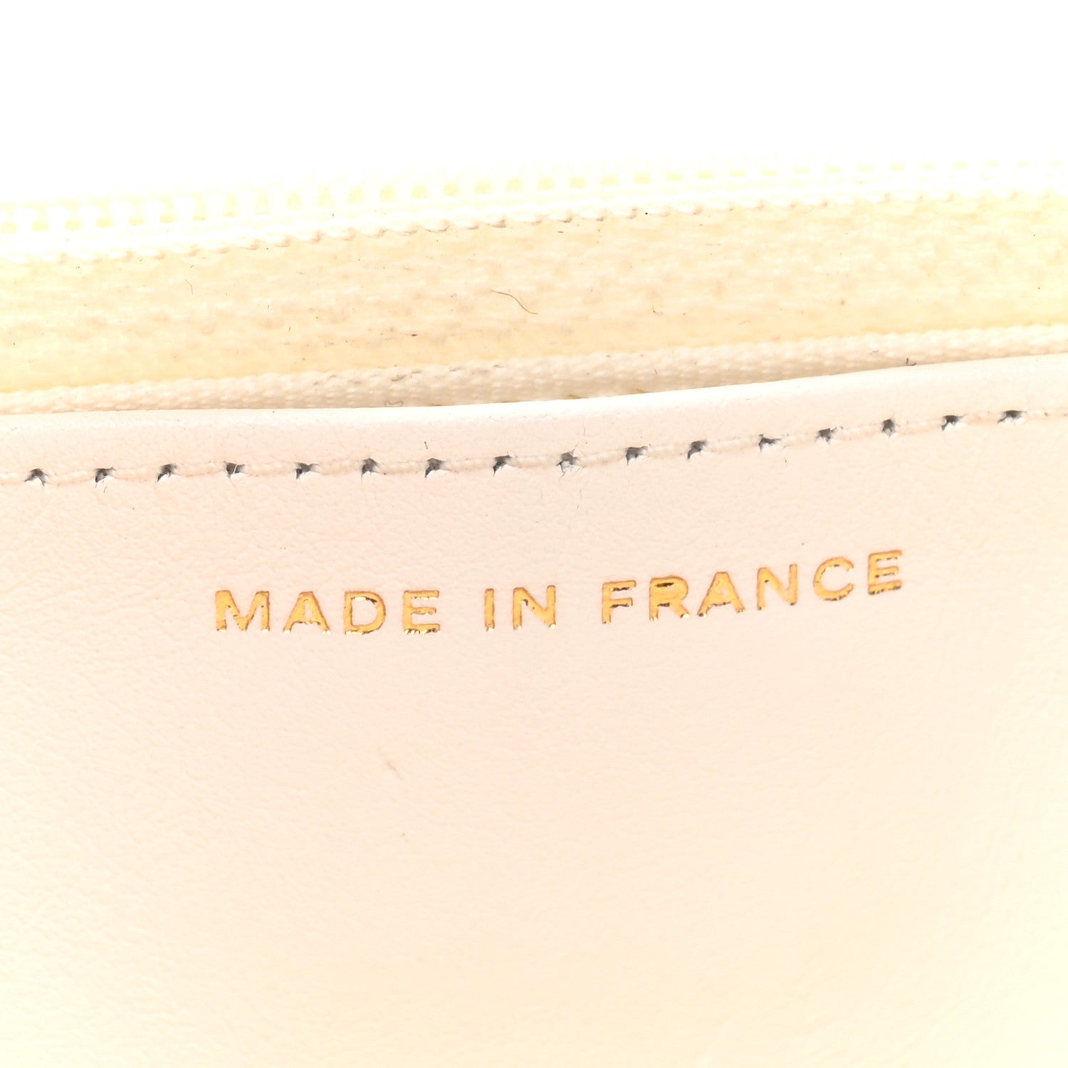 Lambskin Quilted Chanel 19 Wallet On Chain WOC White