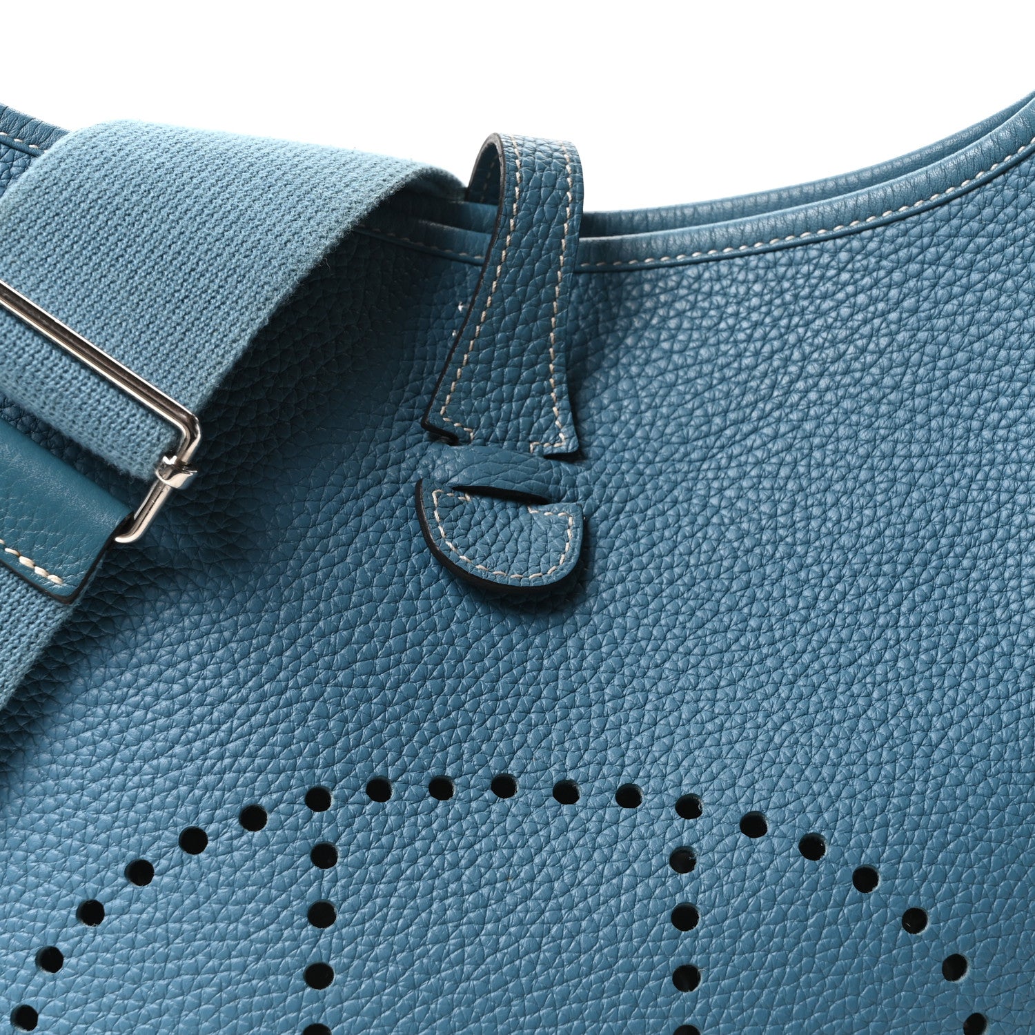 Taurillon Clemence Evelyne III GM Blue Jean