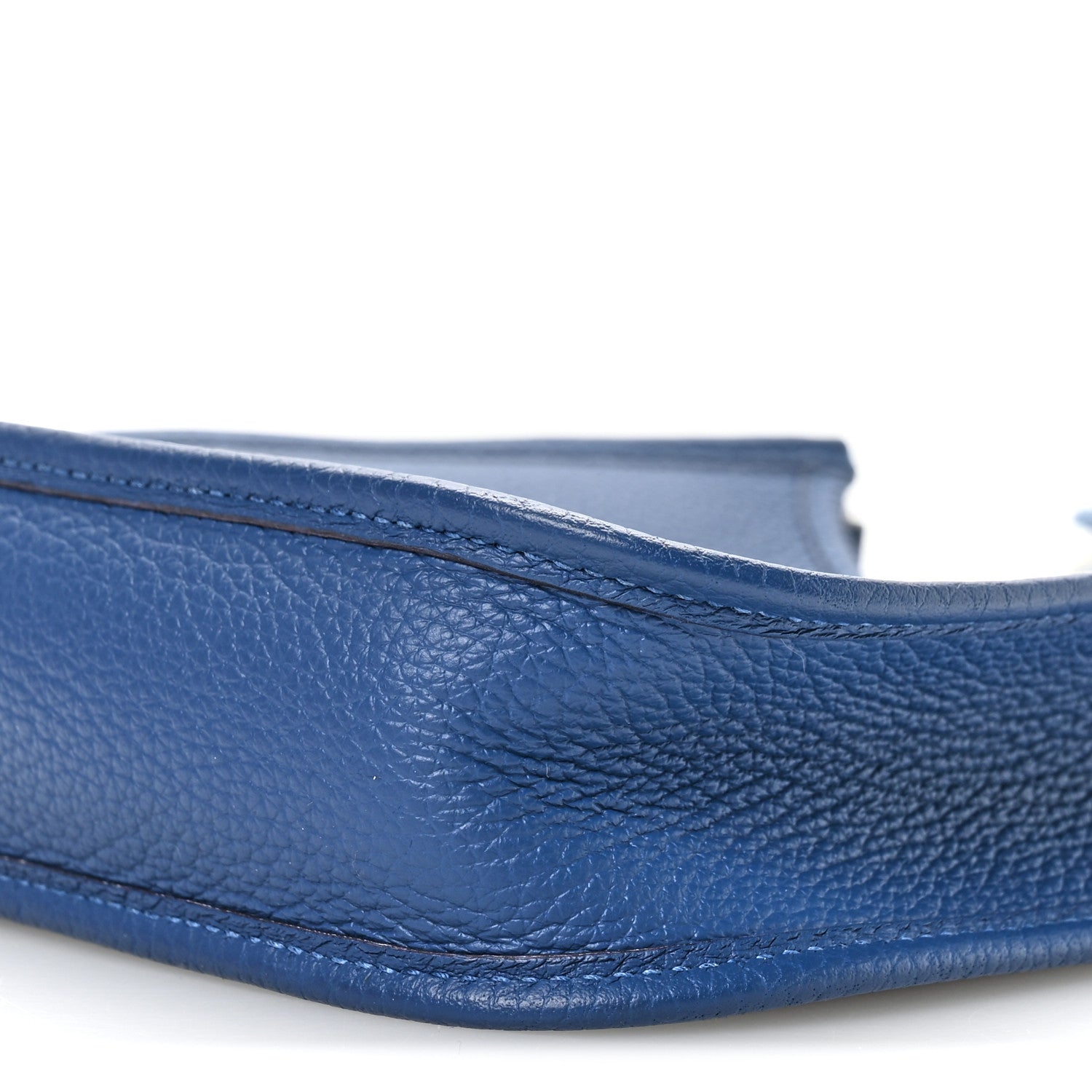Taurillon Clemence Amazone Sangle Cavale Evelyne TPM Bleu Tie Nata Black Cacao