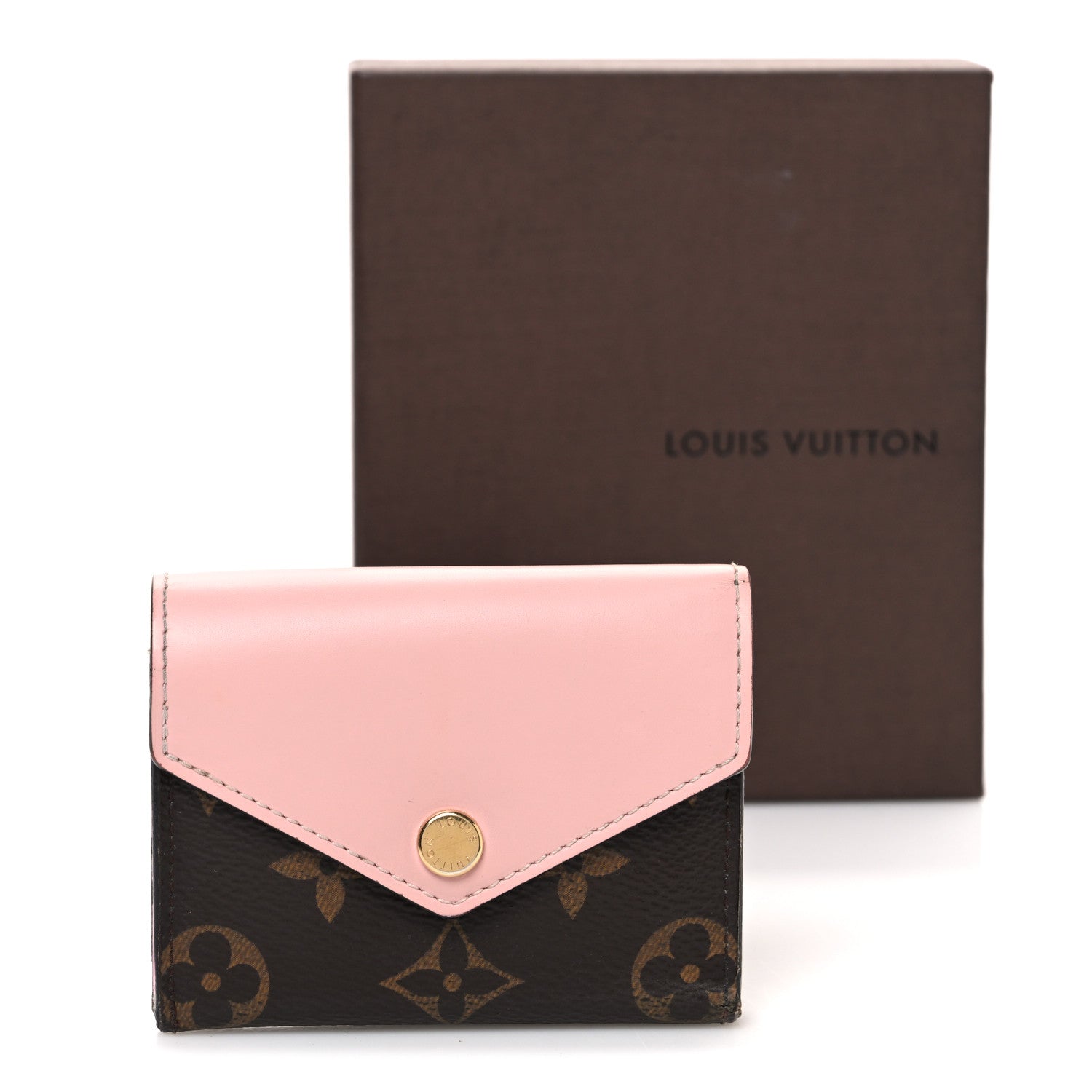 Monogram Zoe Wallet Rose Ballerine