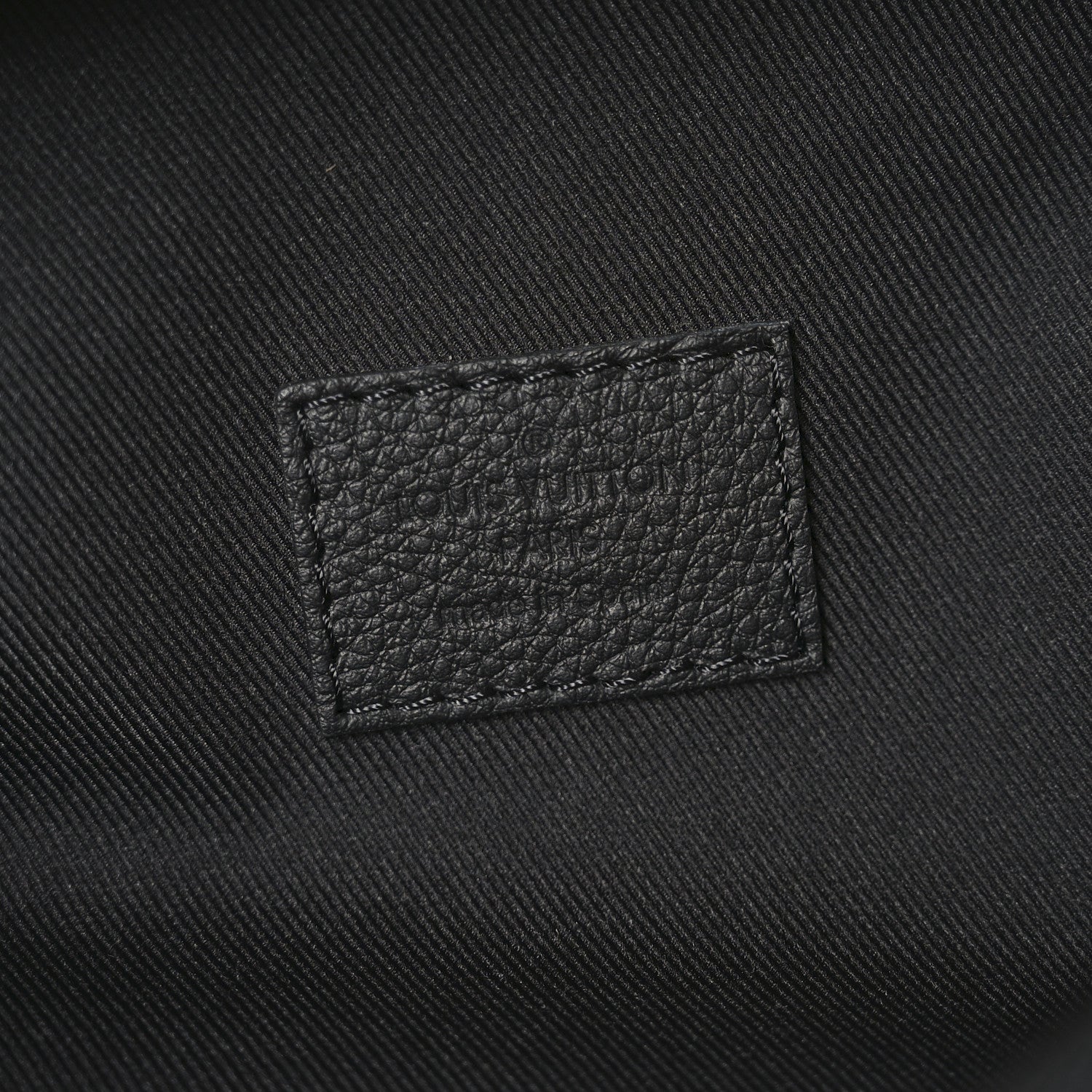Calfskin Monogram Shadow Discovery Bumbag Black
