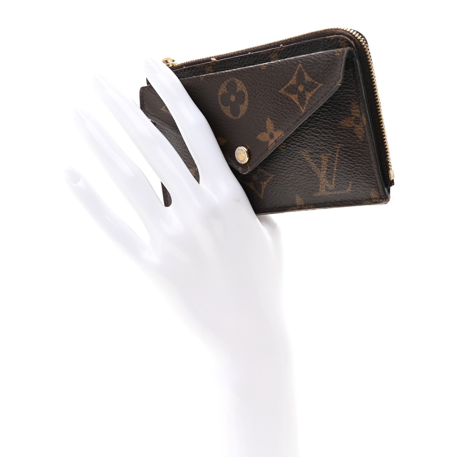 Monogram Recto Verso Card Holder Black