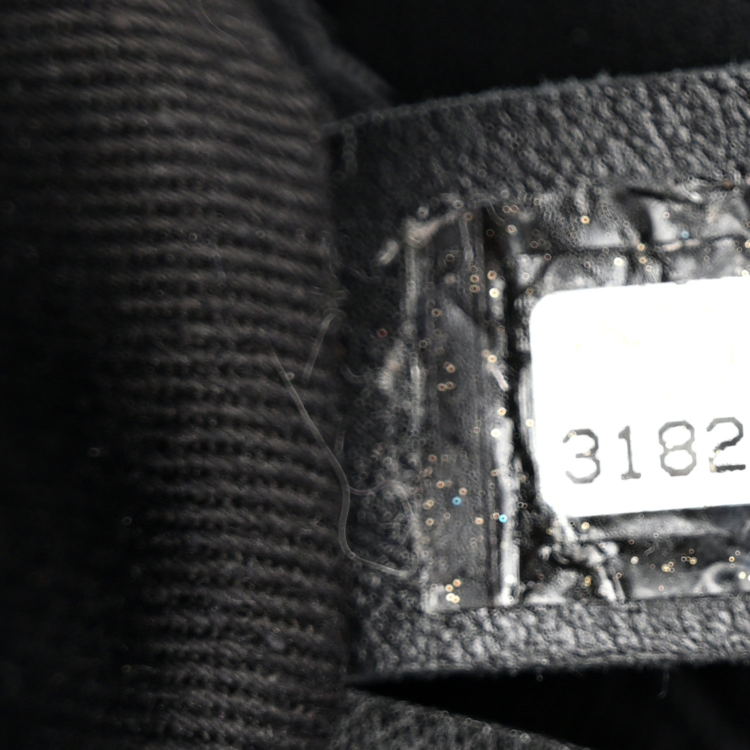 Calfskin Quilted CC Uniform Flap Belt Bag Black