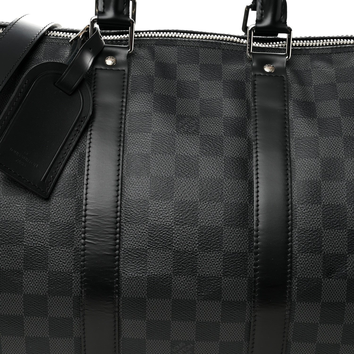 Damier Graphite Keepall Bandouliere 45