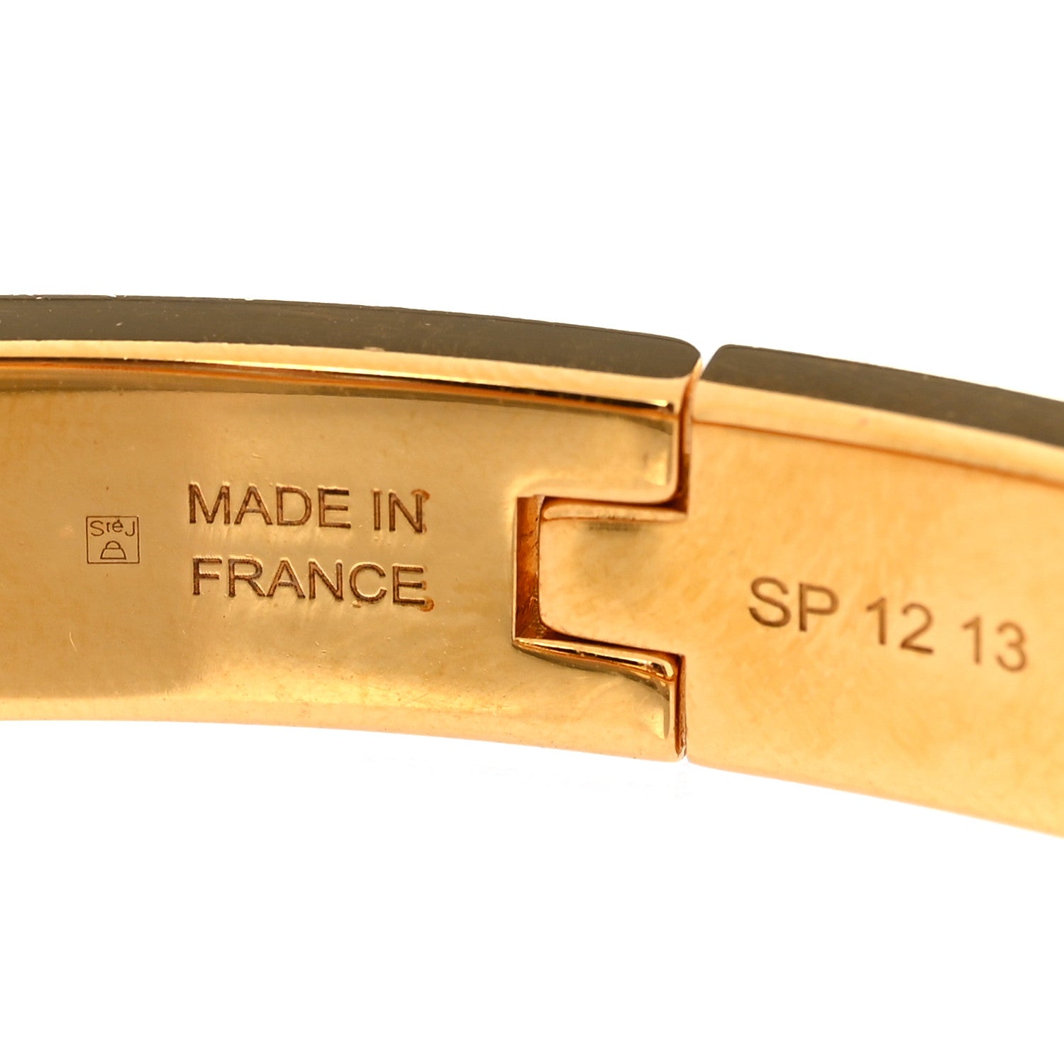 Enamel Mini Clic Kelly Bracelet PM Sable
