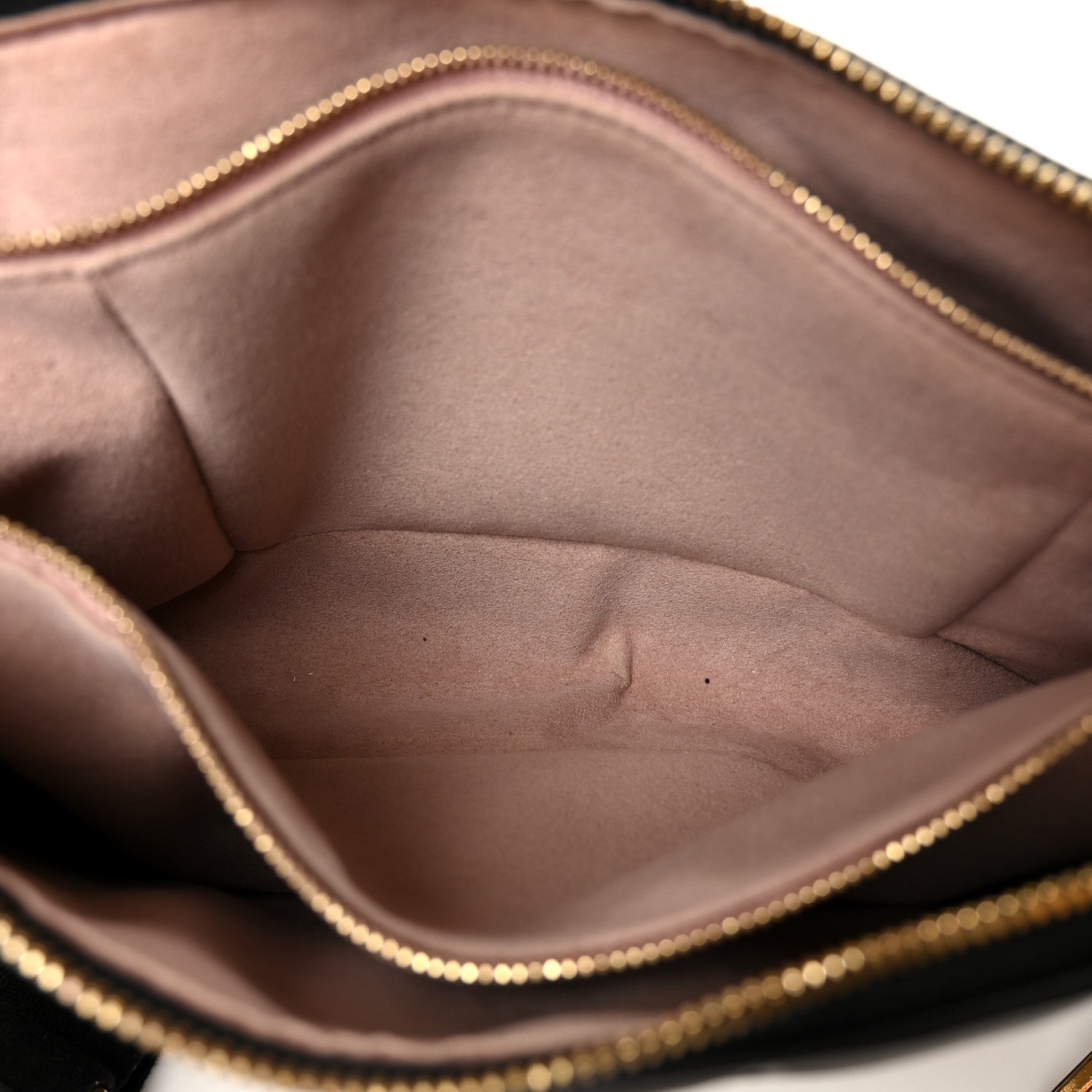 Lambskin Embossed Monogram Coussin PM Black