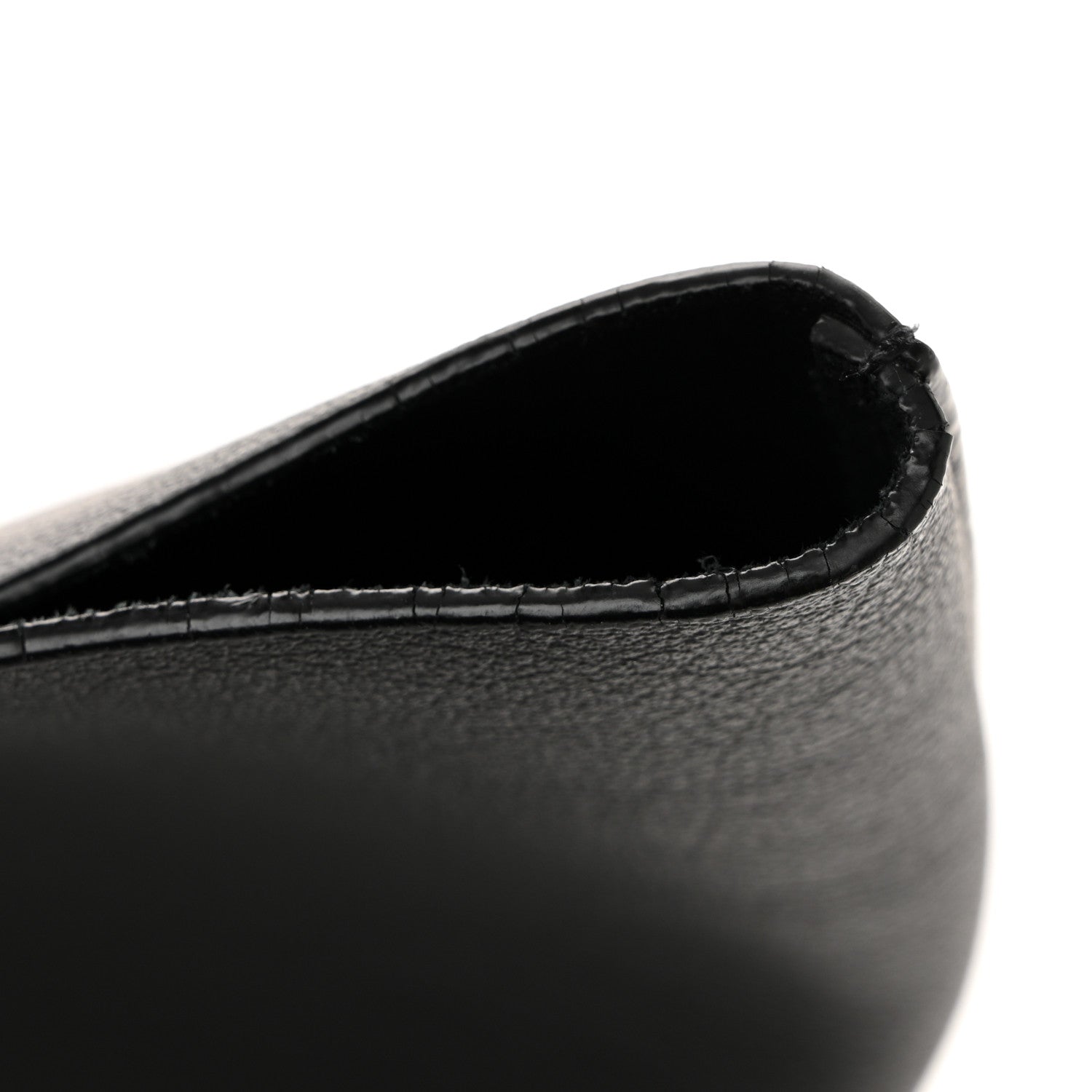 Calfskin Large Shopping Tote Black