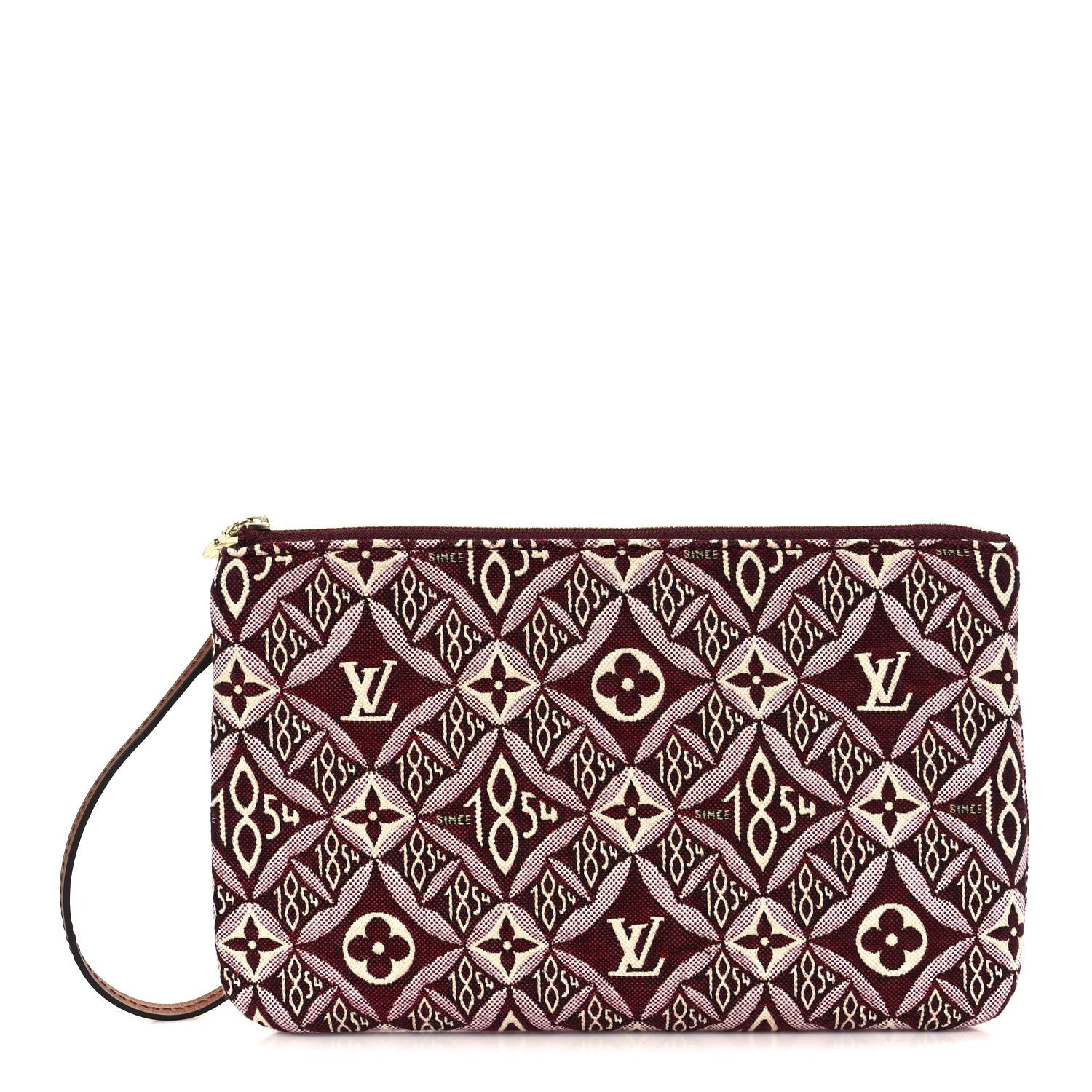 Jacquard Since 1854 Neverfull MM GM Pochette Bordeaux