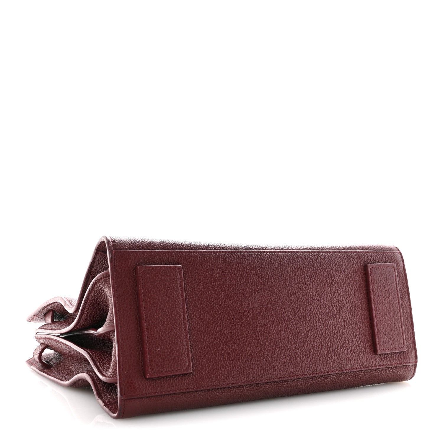 Grained Calfskin Small Supple Sac De Jour Dark Pallisandre