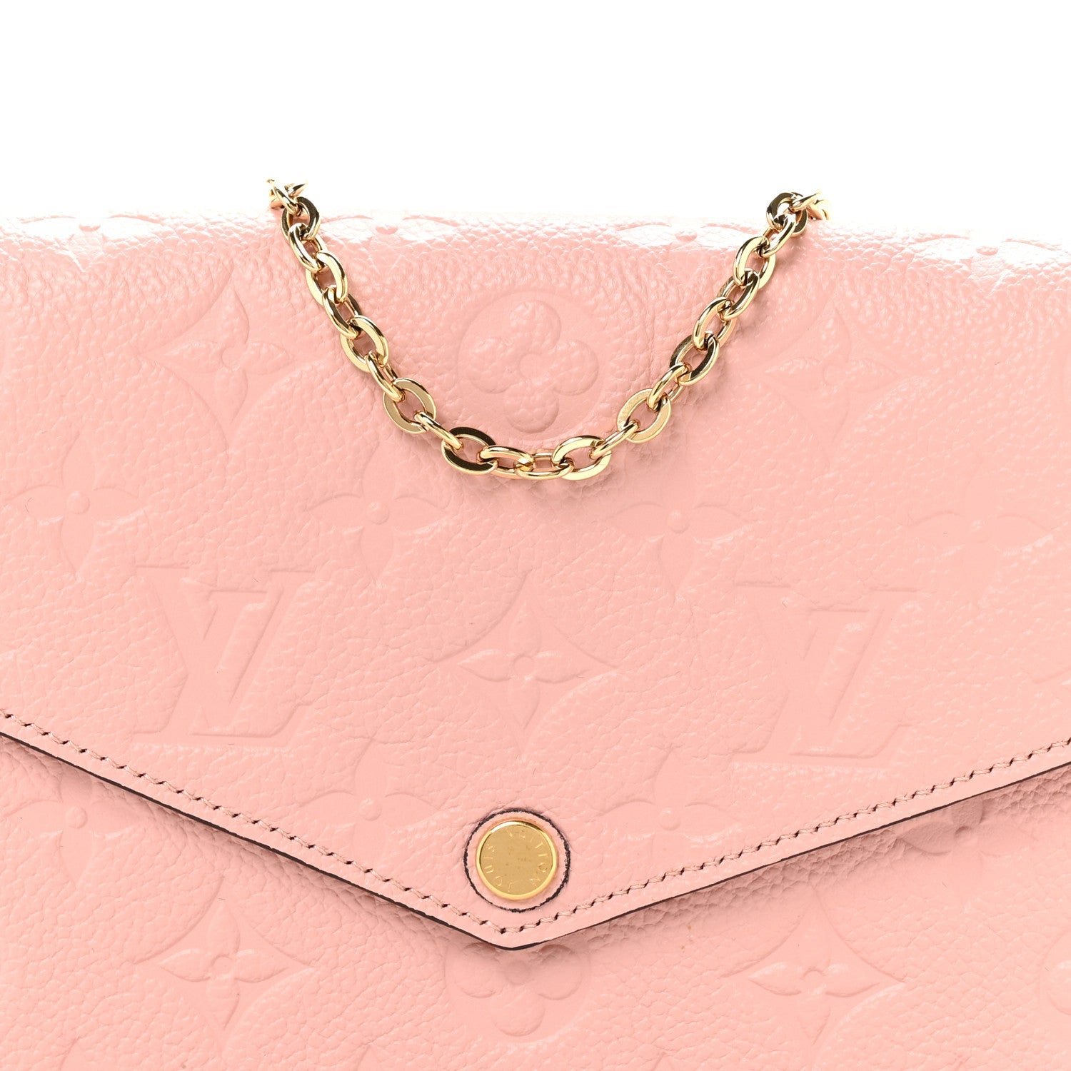 Empreinte Pochette Felicie Chain Wallet Rose Poudre