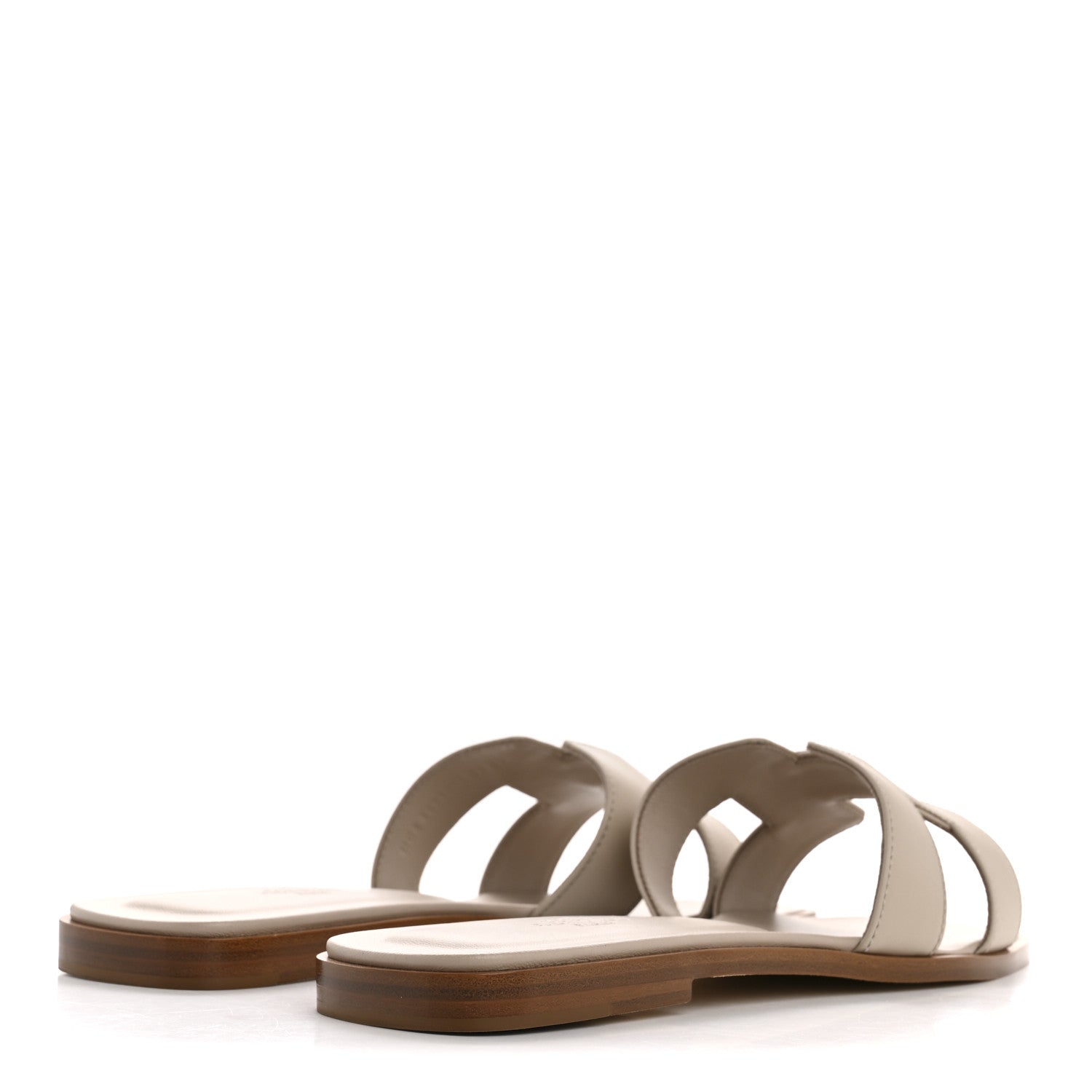 Box Calfskin Oran Sandals 39 Beige Nomade 39