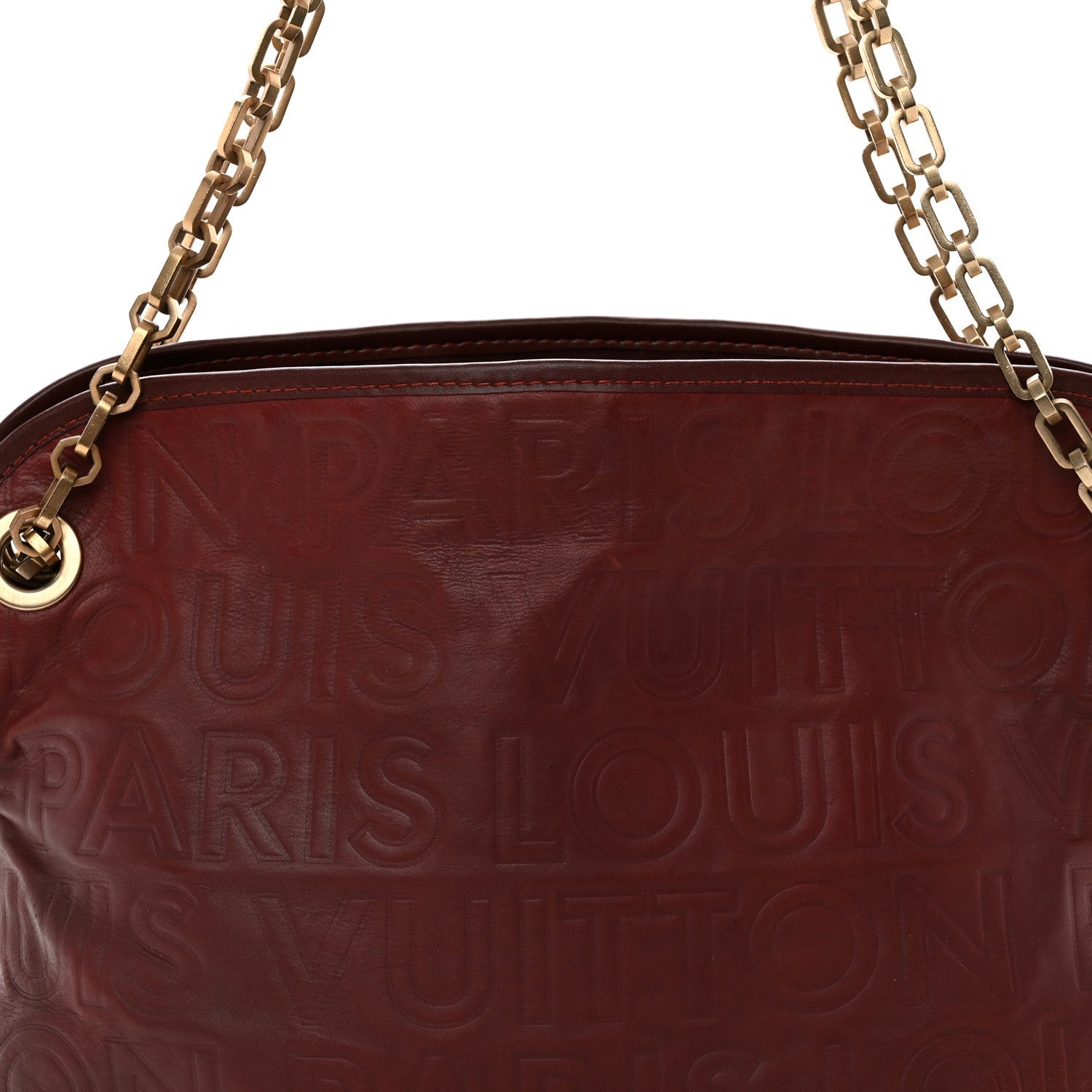 Monogram Paris Souple Whisper PM Burgundy