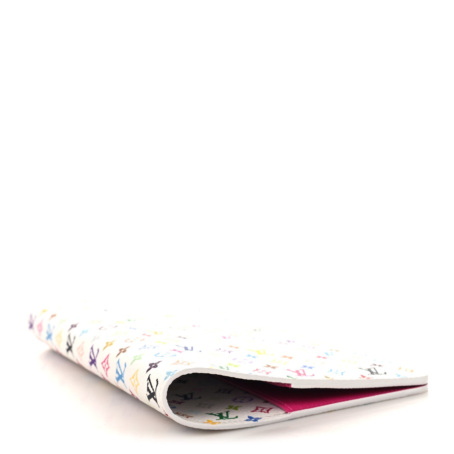 LV X TM Monogram Multicolor Emily Notebook Cover MM White