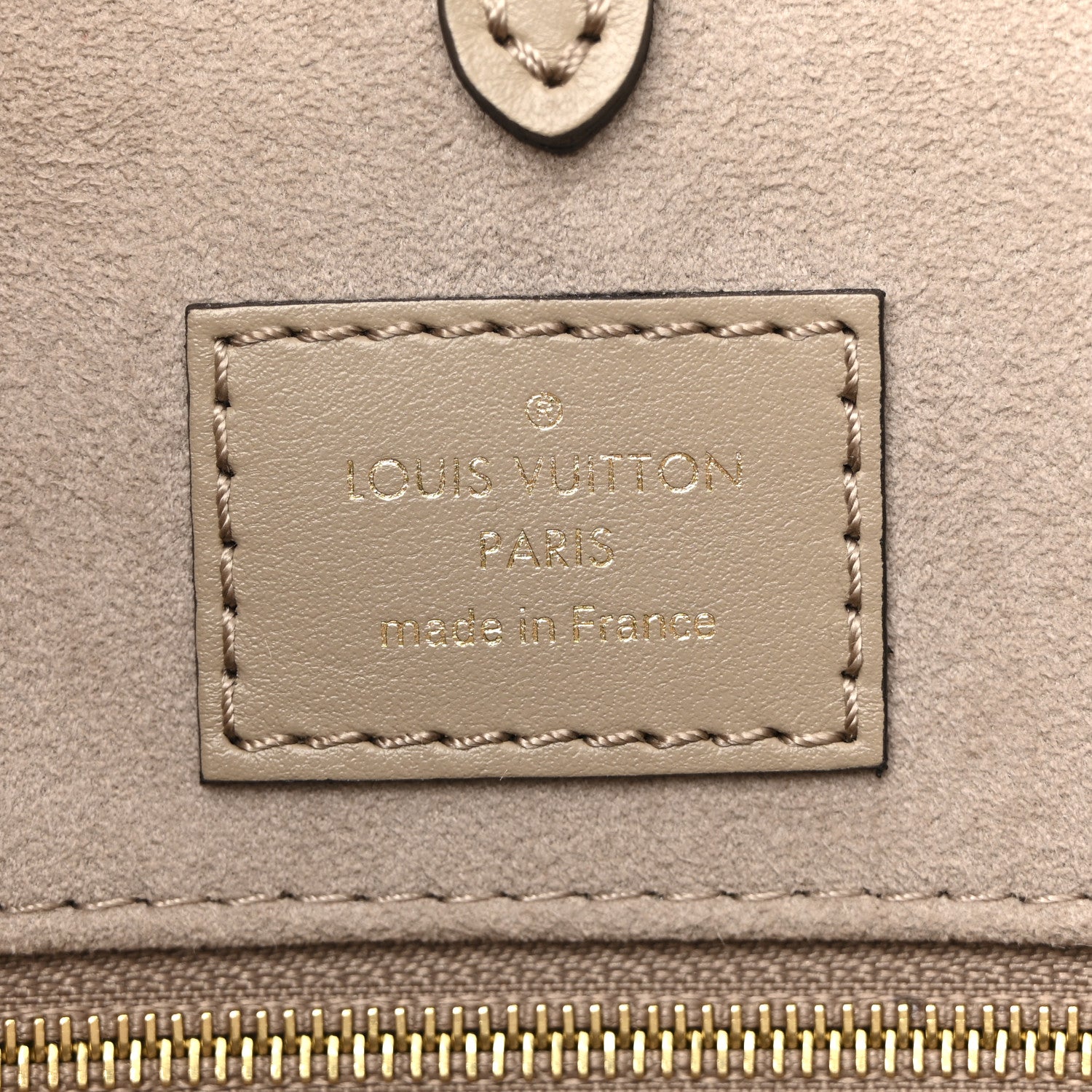 Empreinte Monogram Giant Onthego MM Tourterelle Creme