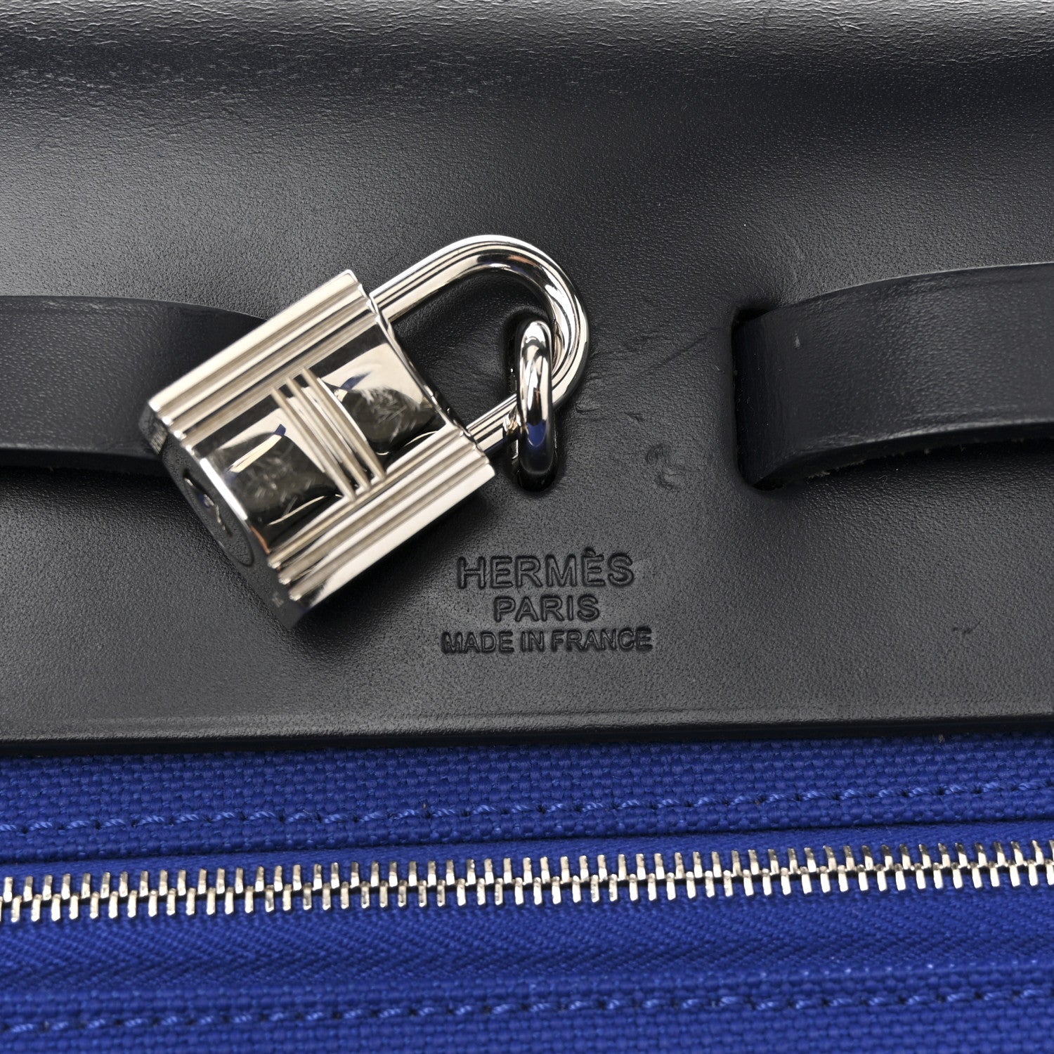 Toile Vache Hunter Herbag Zip 31 PM Bleu Electrique Bleu Indigo
