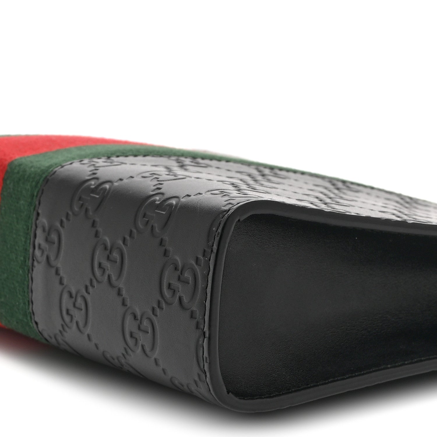 Guccissima Signature Web New Web Cosmetic Case Black