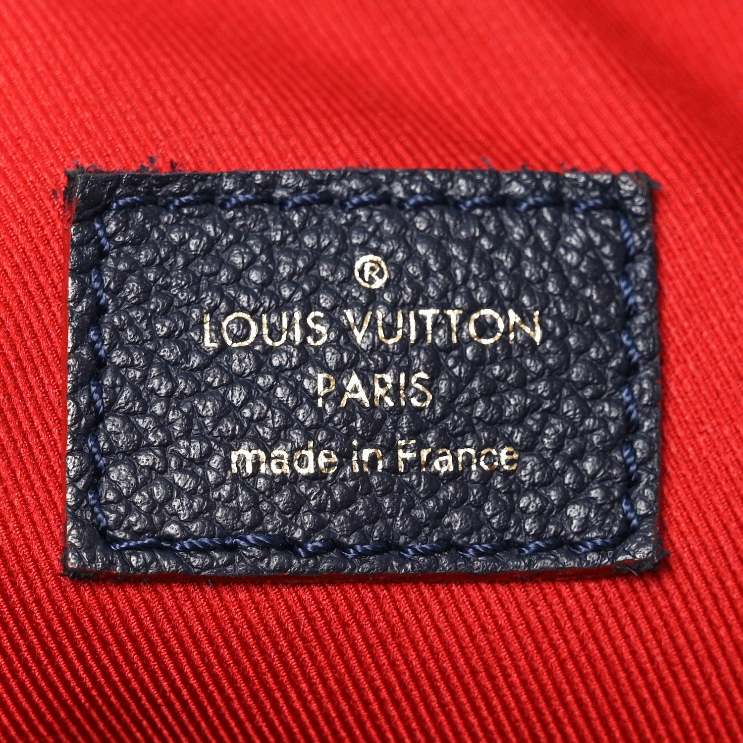 Empreinte Ponthieu PM Marine Rouge
