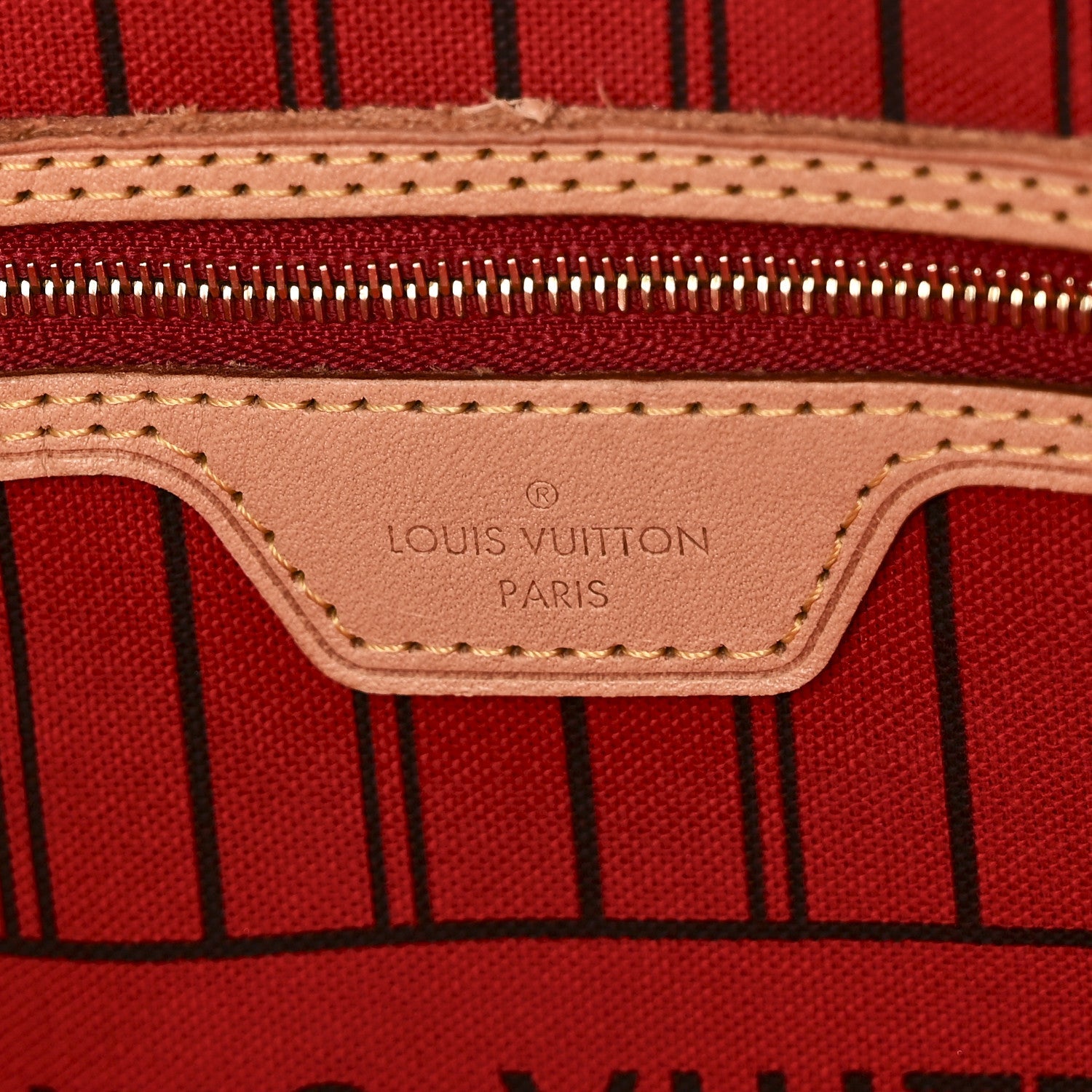 Monogram Neo Neverfull MM Cherry