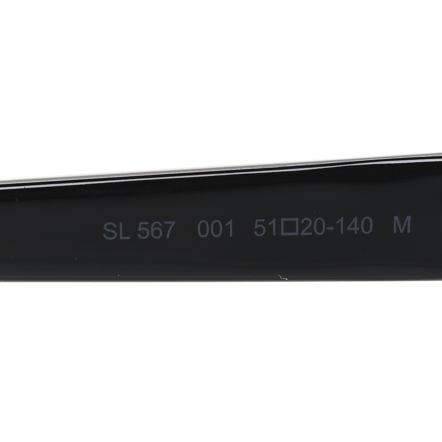 Acetate Sunglasses SL 567 001 Black