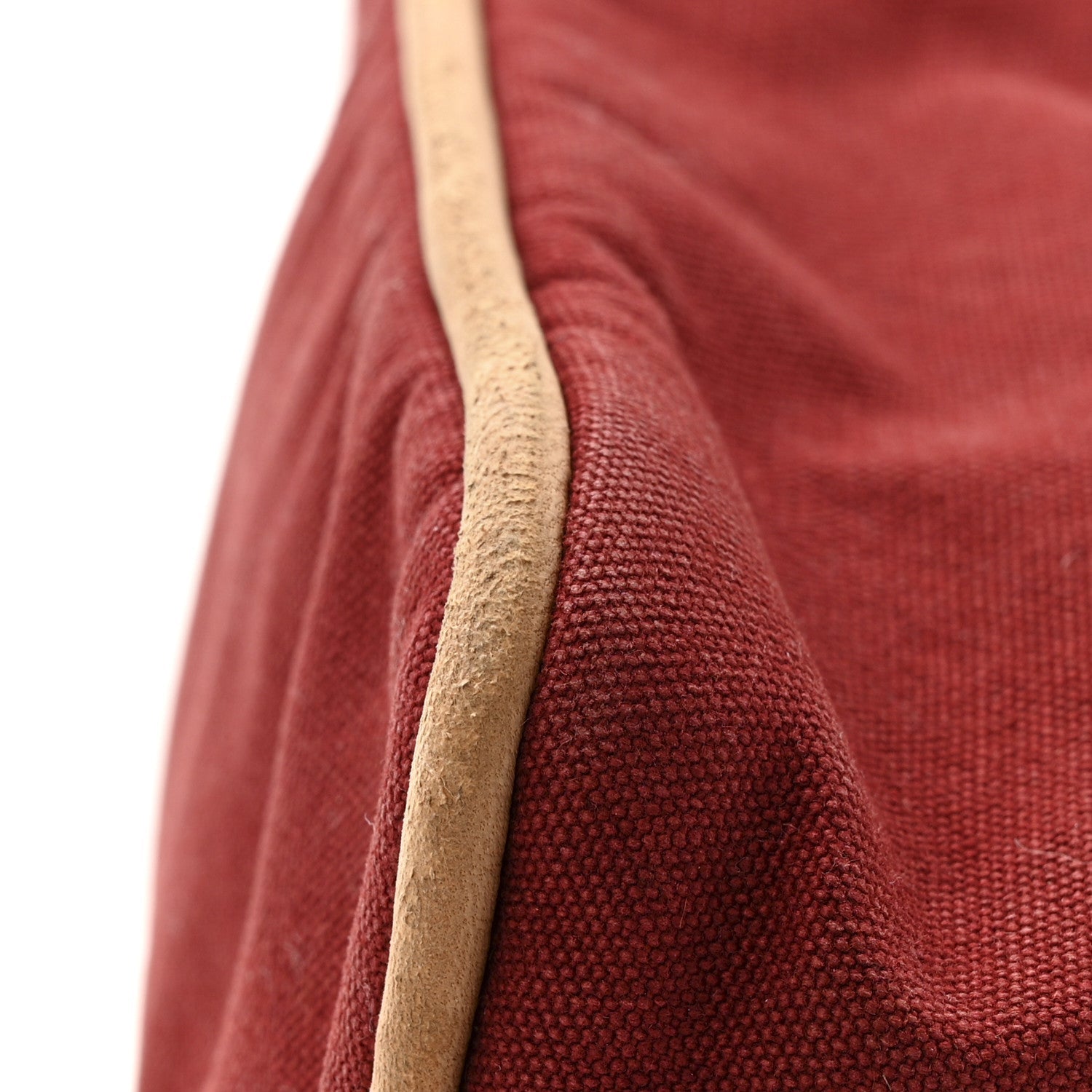 Cotton Bolide Travel Cosmetic Pouch Rouge