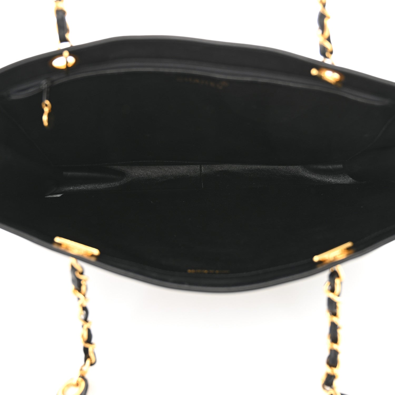 Lambskin CC Tote Black