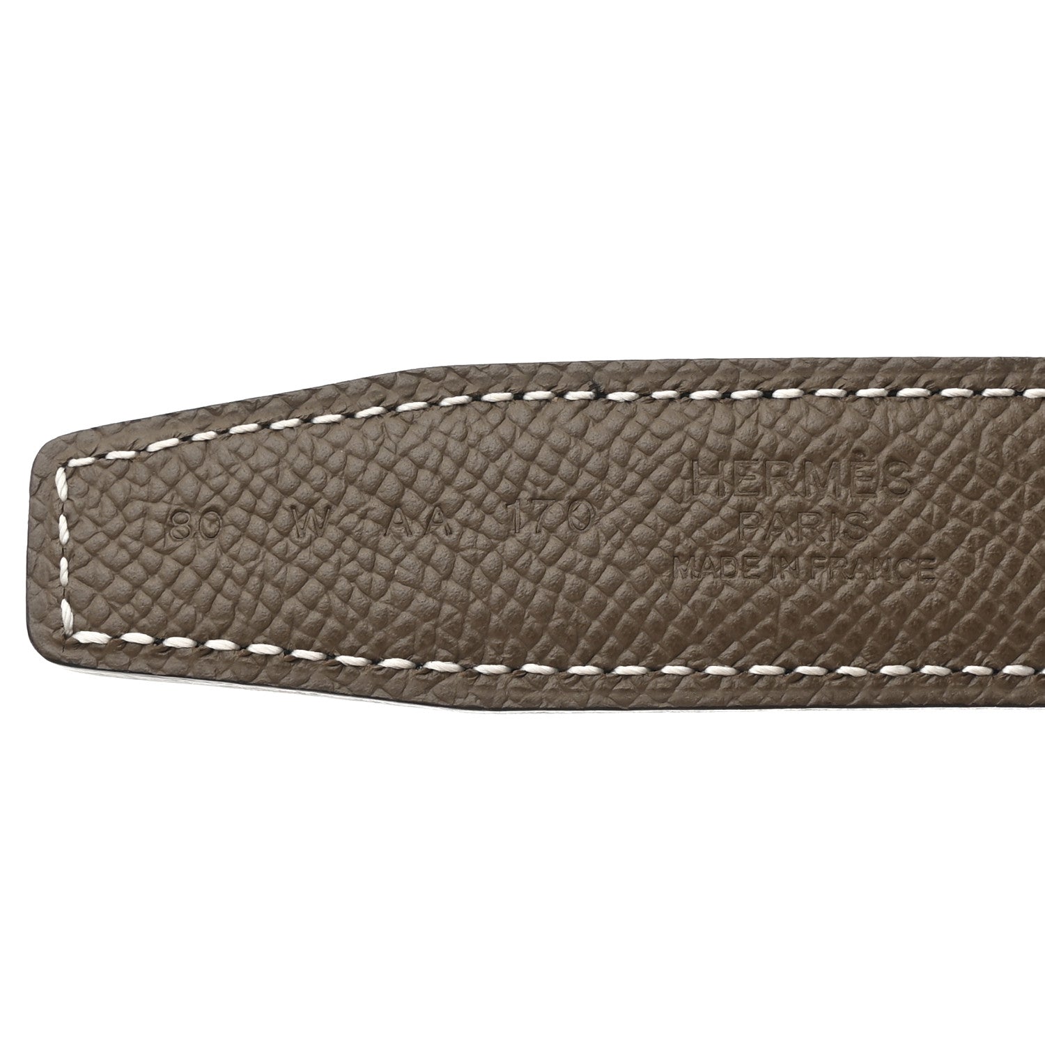 Swift Epsom 24mm Maillon Torsade Belt 80 Etoupe Black