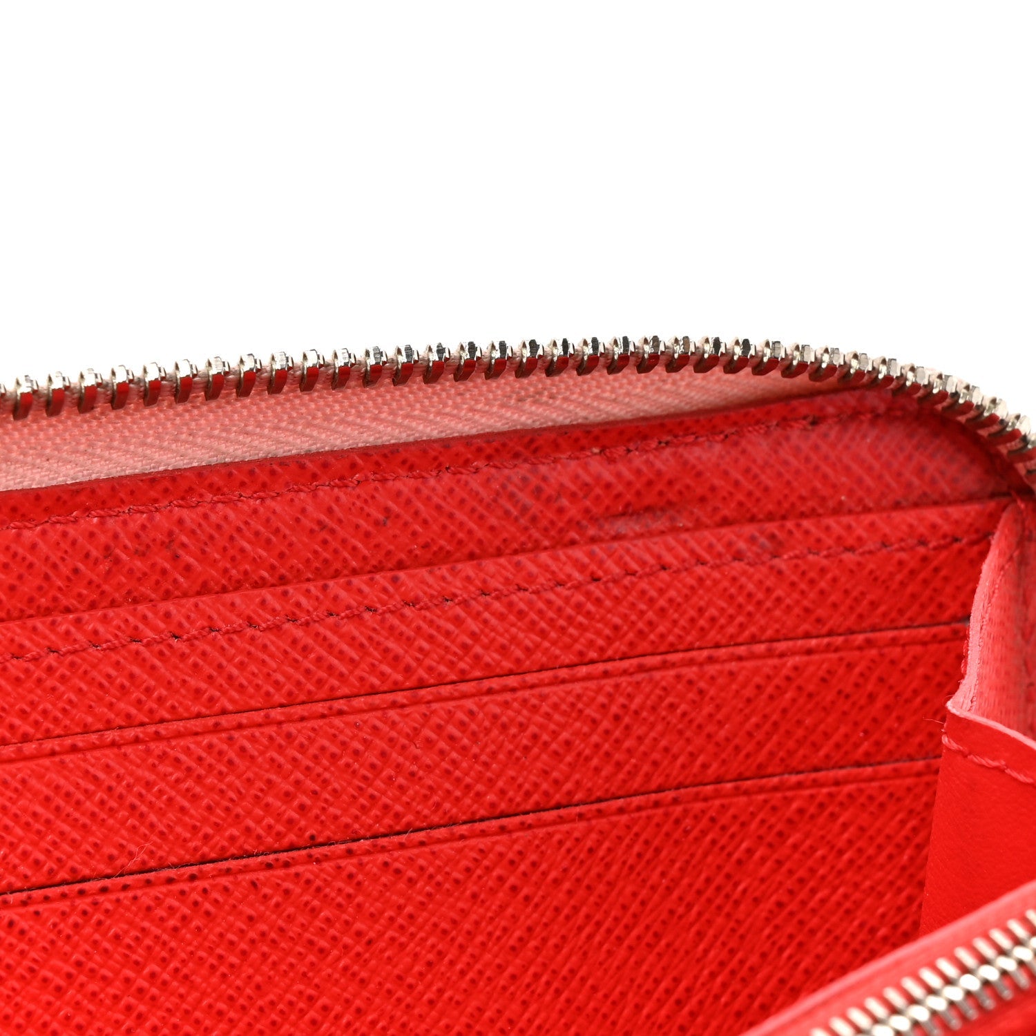 Epi Blooming Corners Clemence Wallet Rose Ballerine Coquelicot