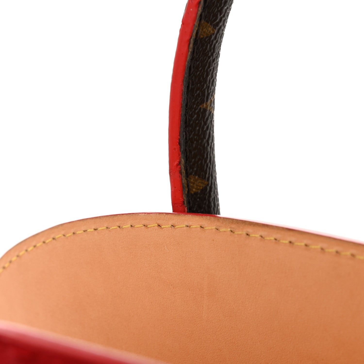 Monogram Calf Hair Spikes Iconoclasts Christian Louboutin Red