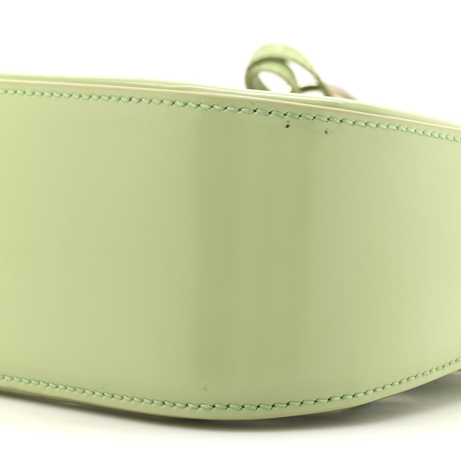 Master Lux Calfskin Horsebit Chain Shoulder Bag Sage Leaf