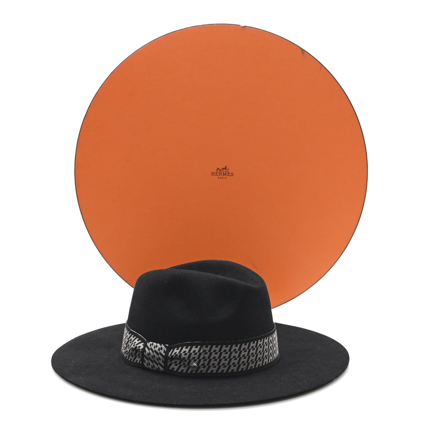 Rabbit Felt Faubourg Hat 59 Black