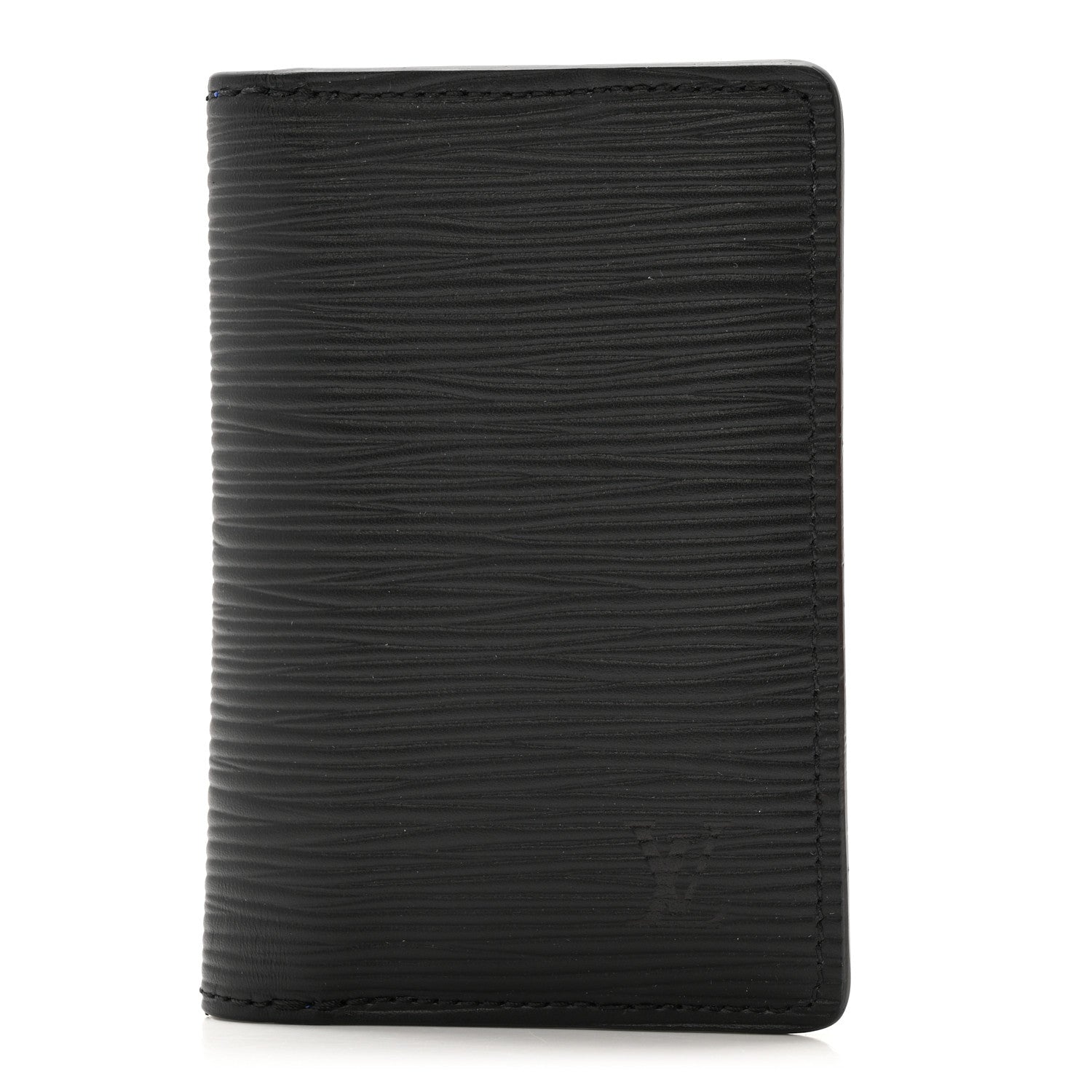 Epi Monogram Eclipse Pocket Organizer Black Blue