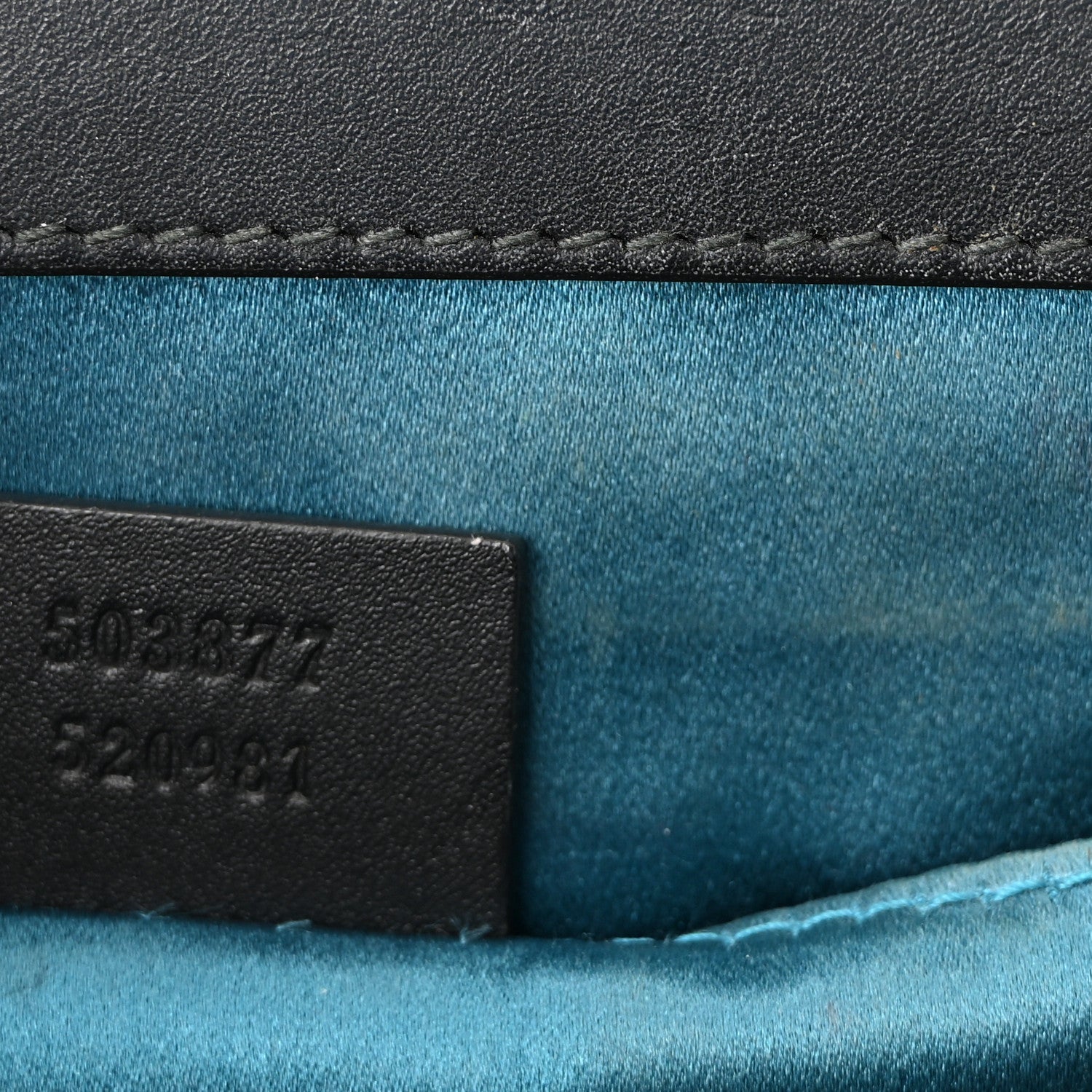 Suede Patent Web Small Ophidia Chain Shoulder Bag Blue Black