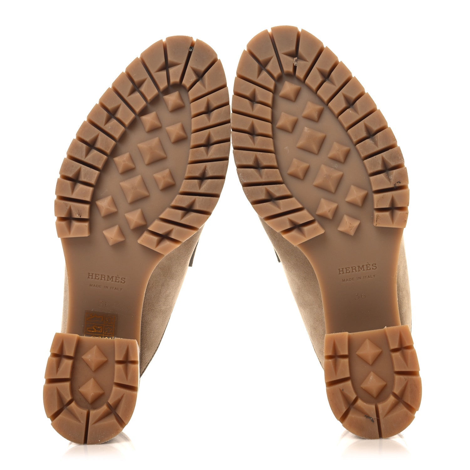 Suede Goatskin Flore 60 Mules 35.5 Beige
