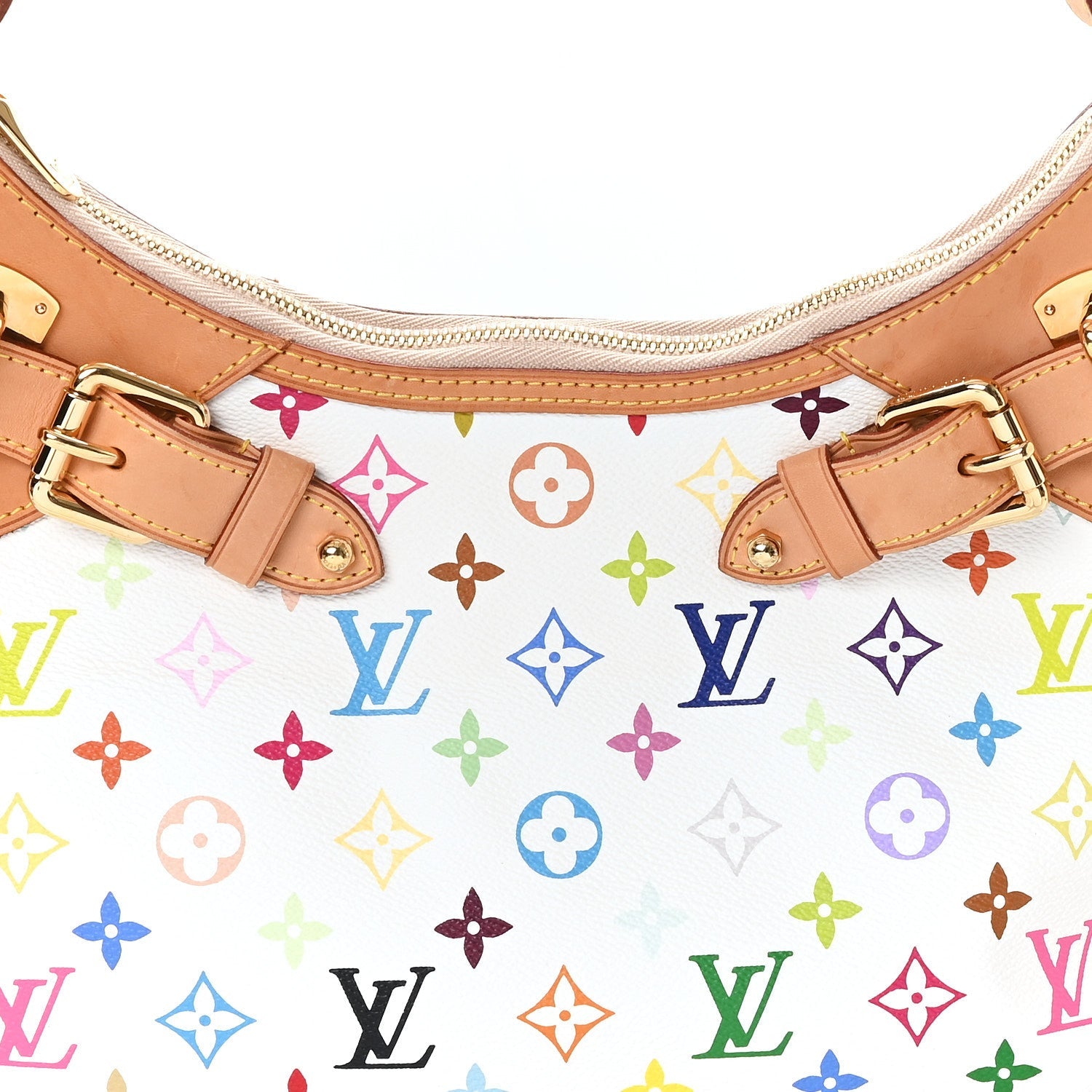Monogram Multicolor Greta White