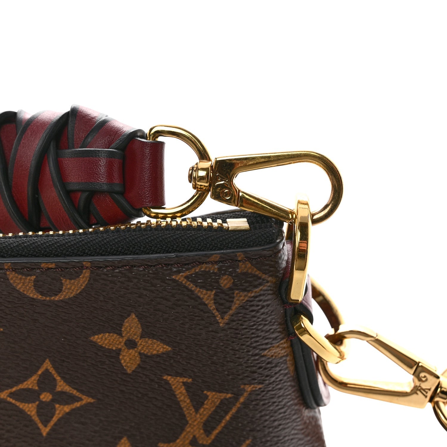 Monogram Beaubourg Hobo Mini Bordeaux Red Peach Safran Blue Jean Blue
