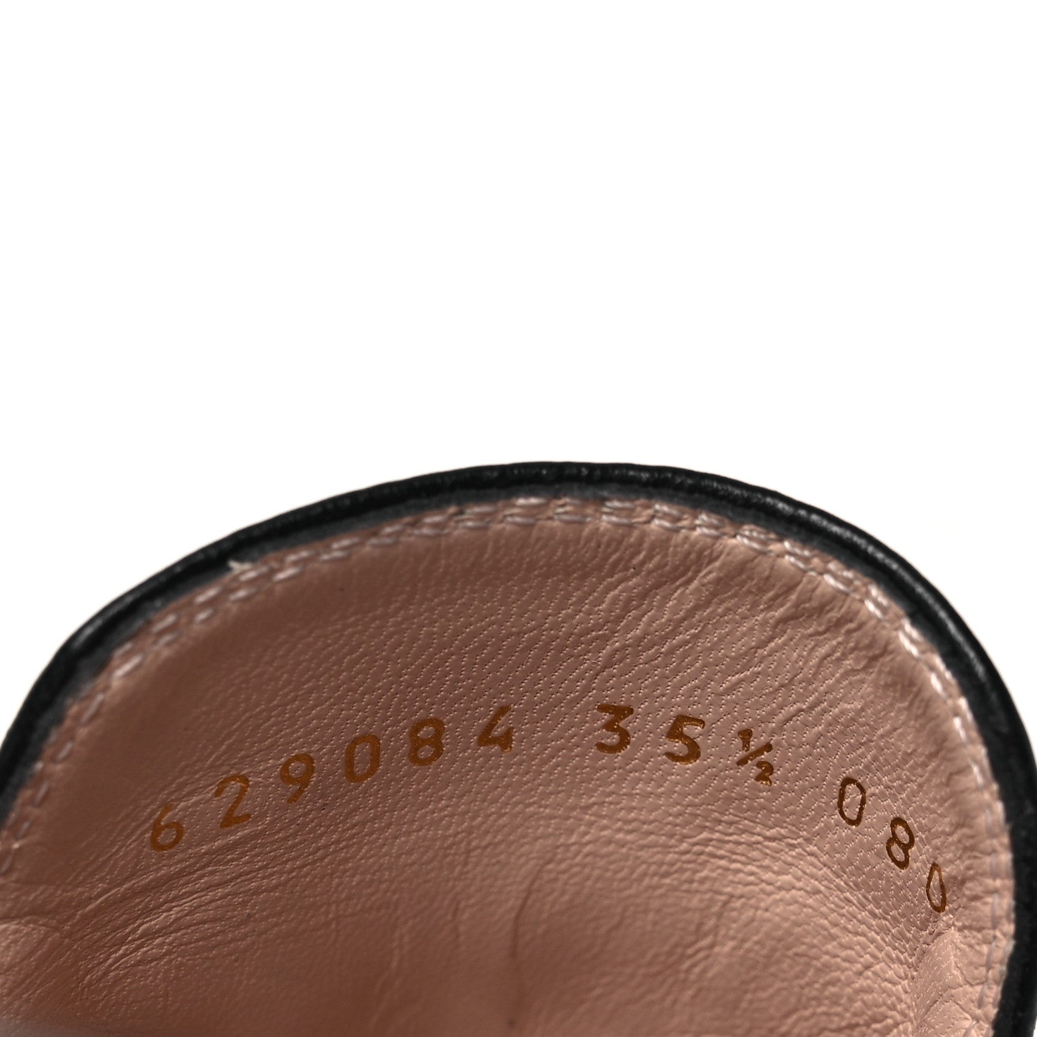 Calfskin Womens Princetown Slippers 35.5 Black