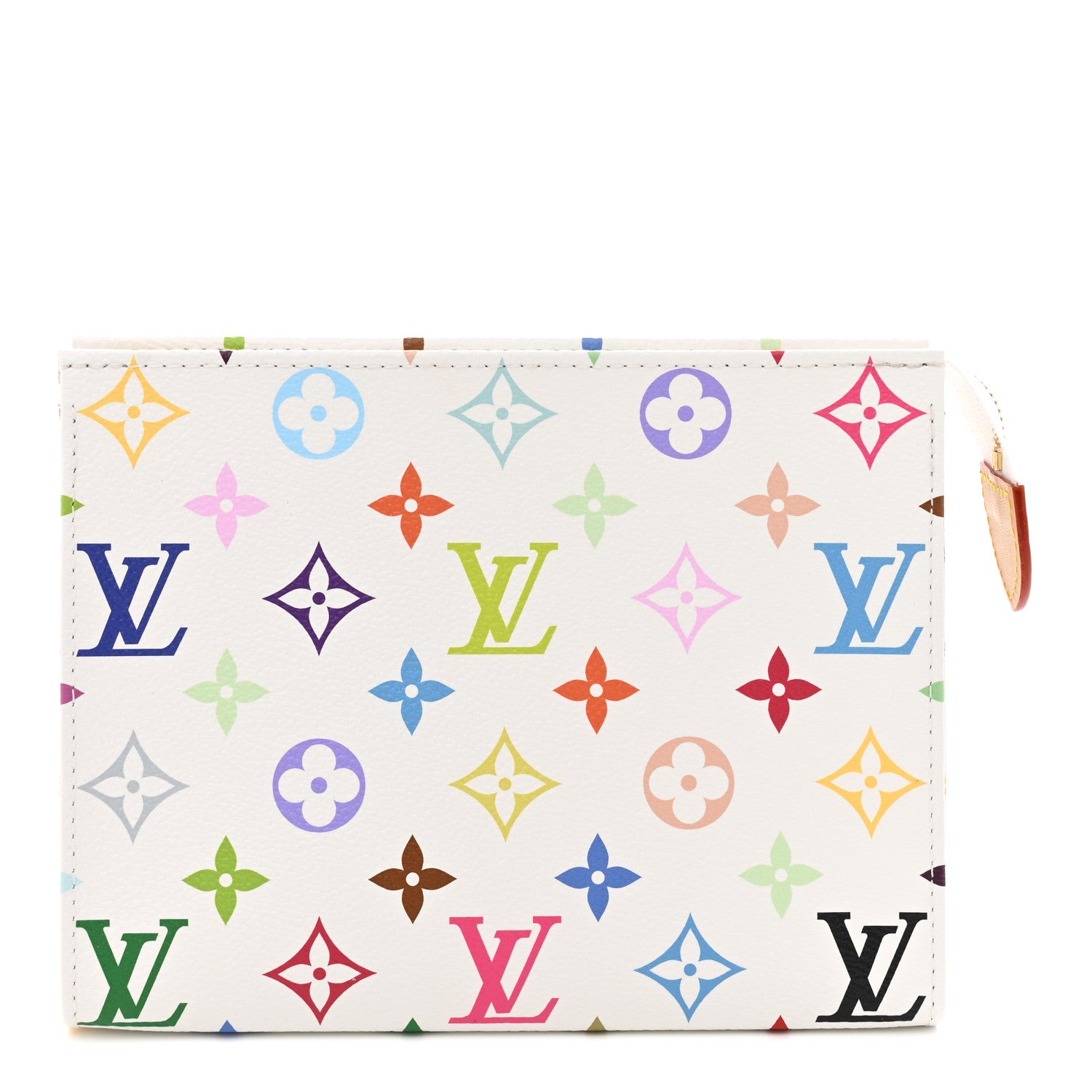 LV X TM Monogram Multicolor Toiletry Pouch 19 White
