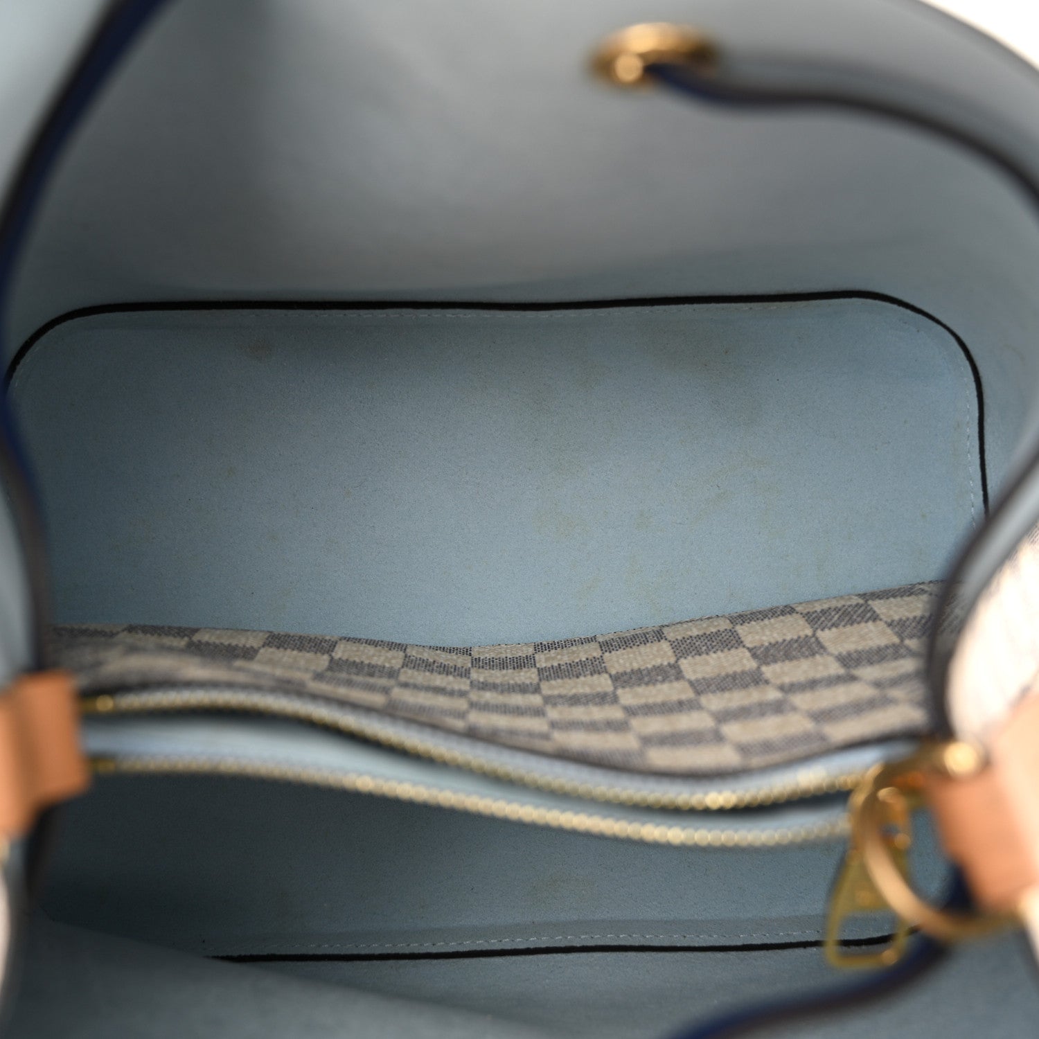 Damier Azur Braided Neonoe MM Blue